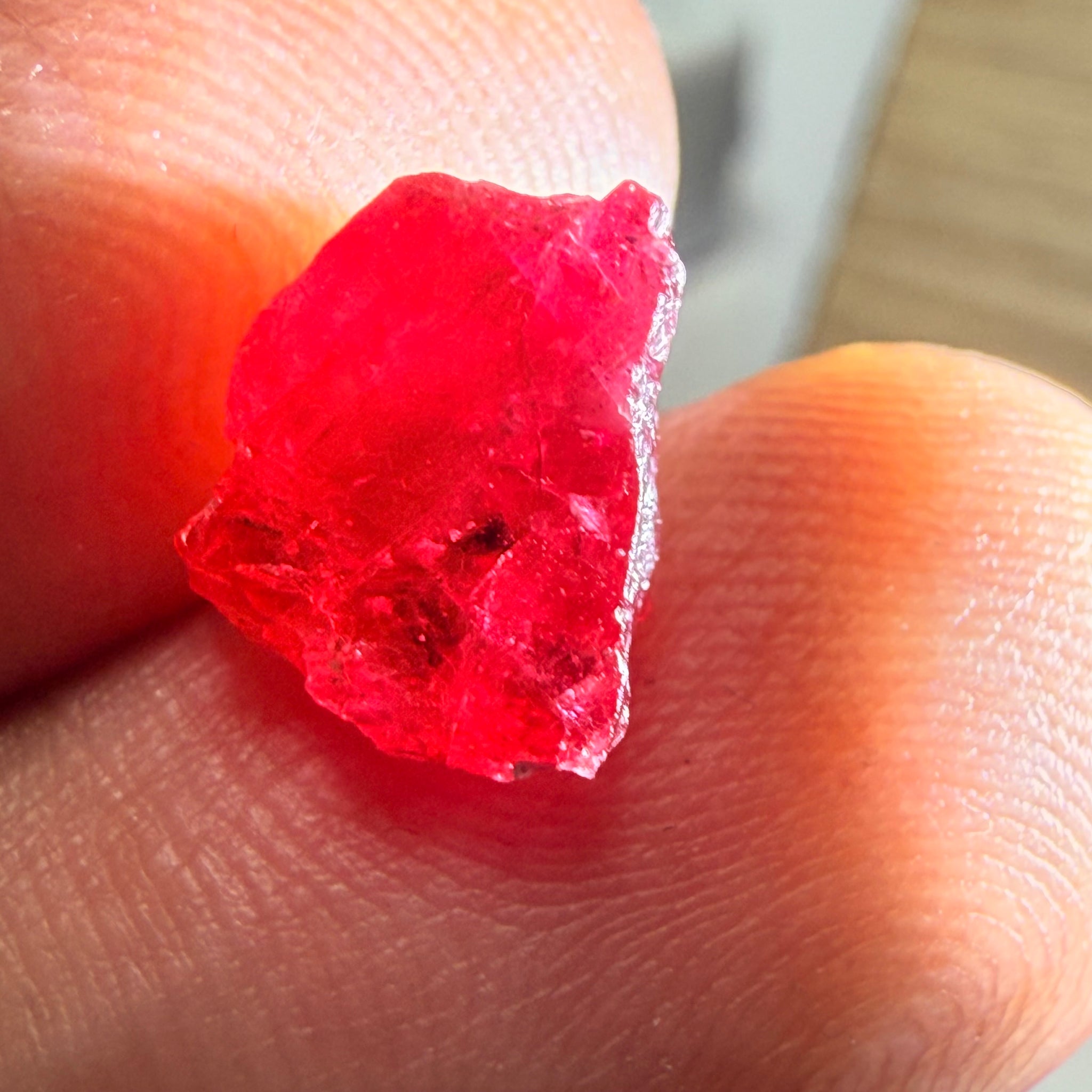 Ruby Crystal Specimen, Tanzania, Untreated Unheated, 4.12ct