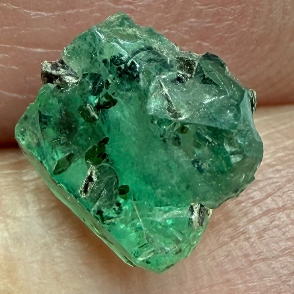 Emerald Crystal, 2.45ct, Tanzania, Untreated Unheated, specimen grade