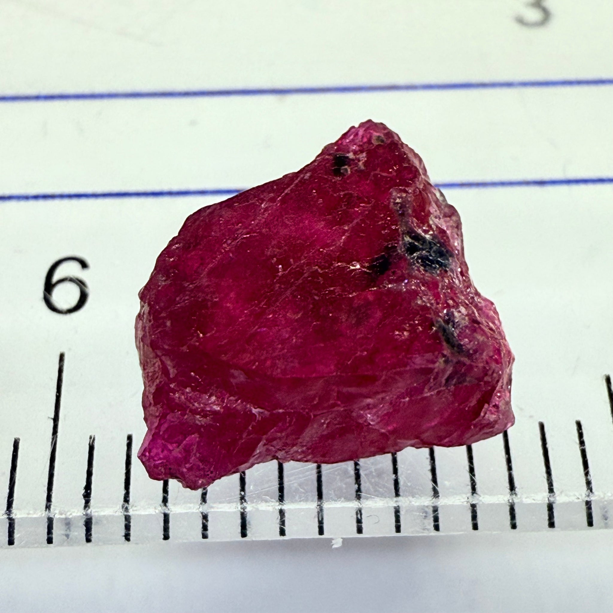 Ruby Crystal Specimen, Tanzania, Untreated Unheated, 4.12ct