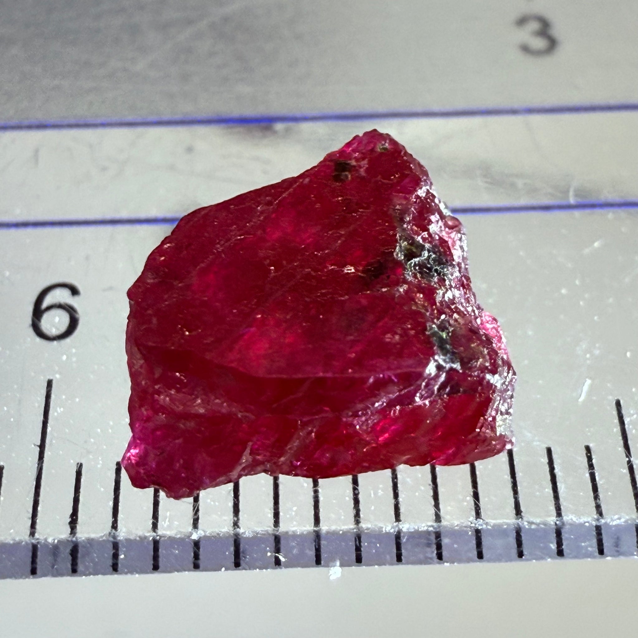 Ruby Crystal Specimen, Tanzania, Untreated Unheated, 4.12ct