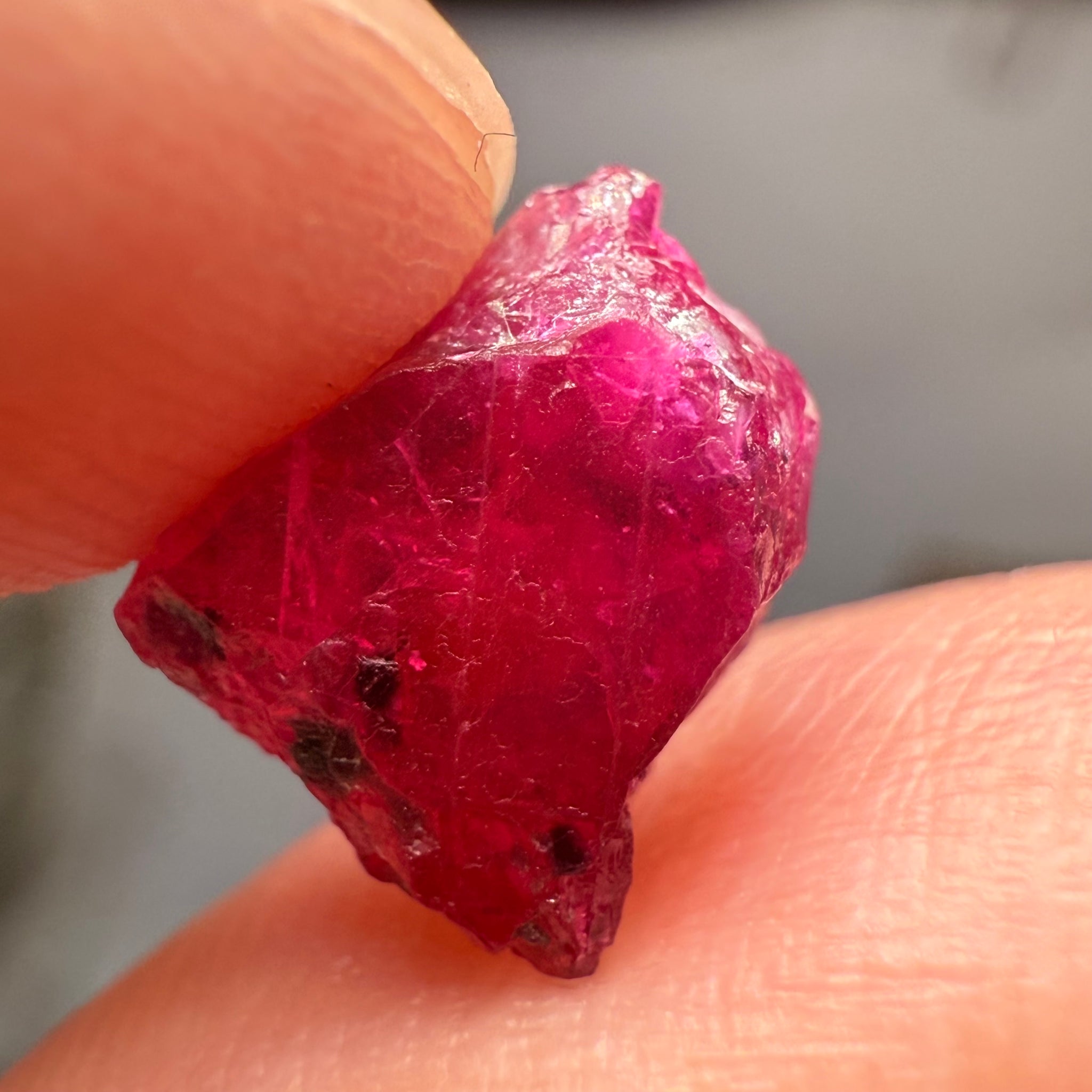 Ruby Crystal Specimen, Tanzania, Untreated Unheated, 4.12ct