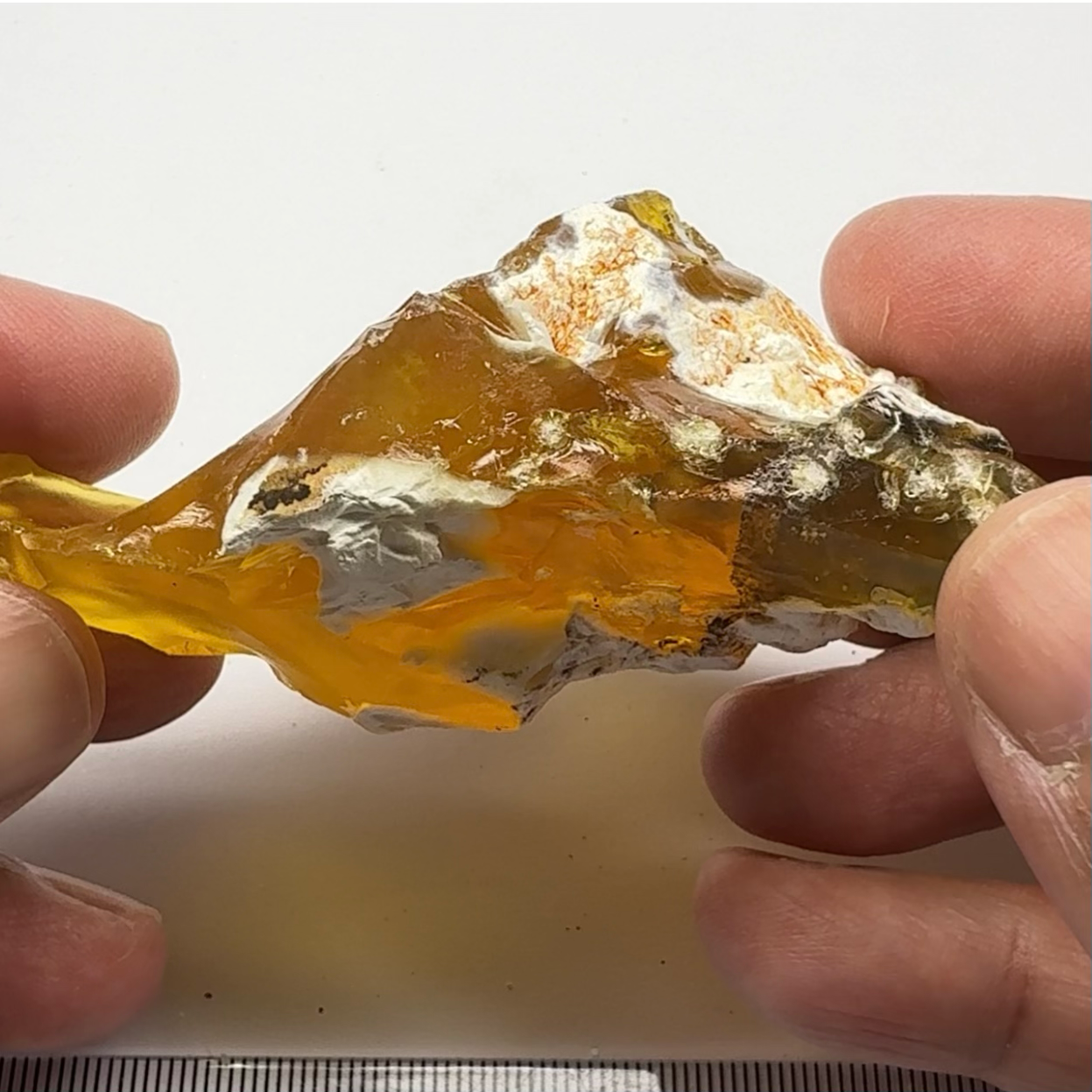Opal, 75.20gm / 376.00ct, Kigoma, Tanzania, Untreated Unheated, keep as a specimen, cab or facet it, polishes well