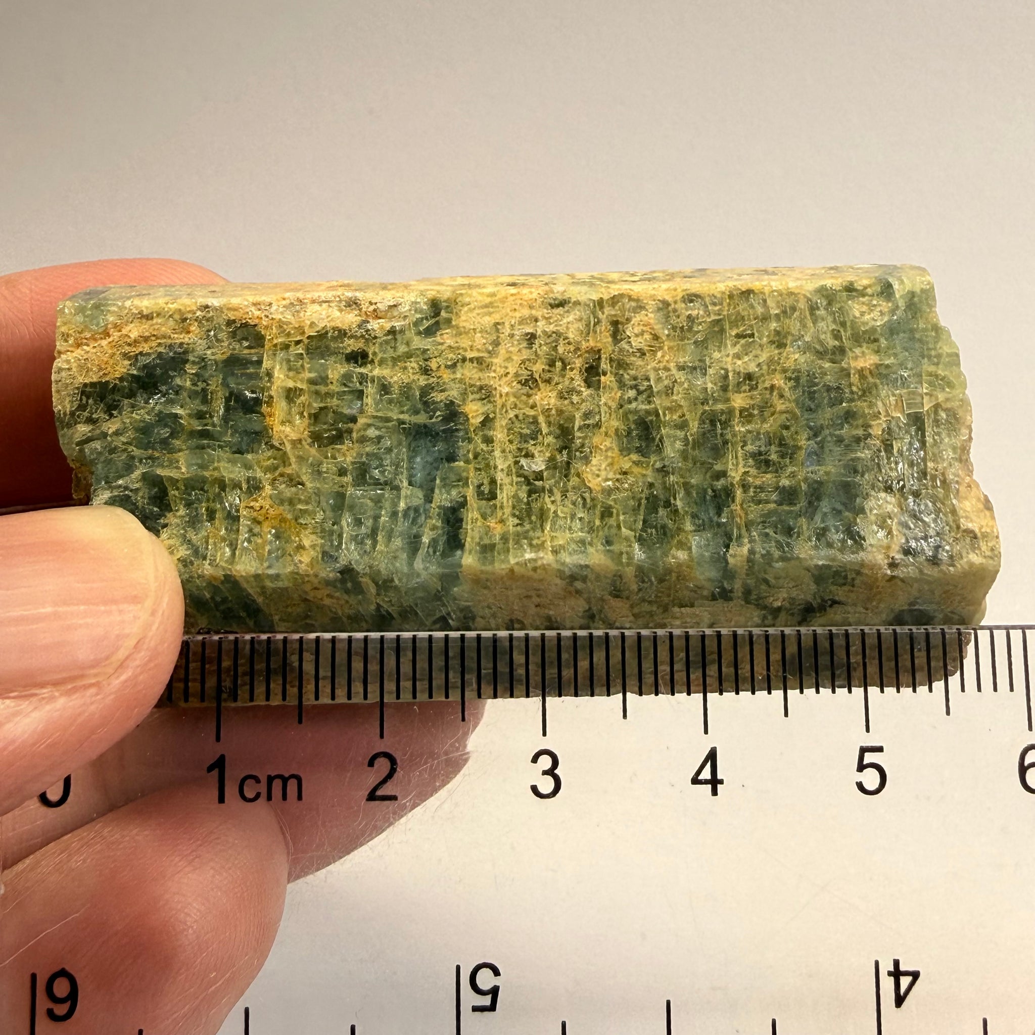 Aquamarine Crystal Specimen, 74.60gm, Songea, Tanzania, Untreated Unheated