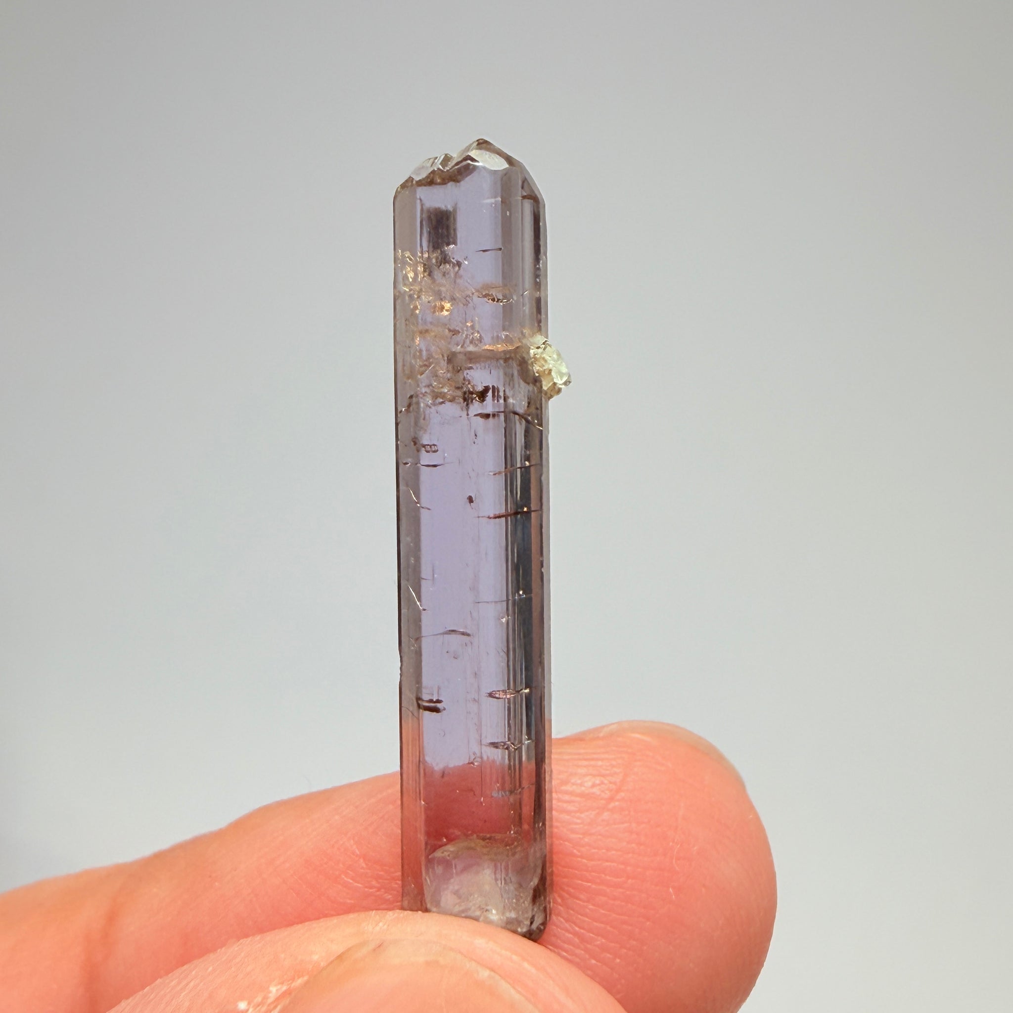 Tanzanite Crystal, 6.65ct, Tanzania, Unheated Untreated, 31.20 x 2.90 x 5.70mm