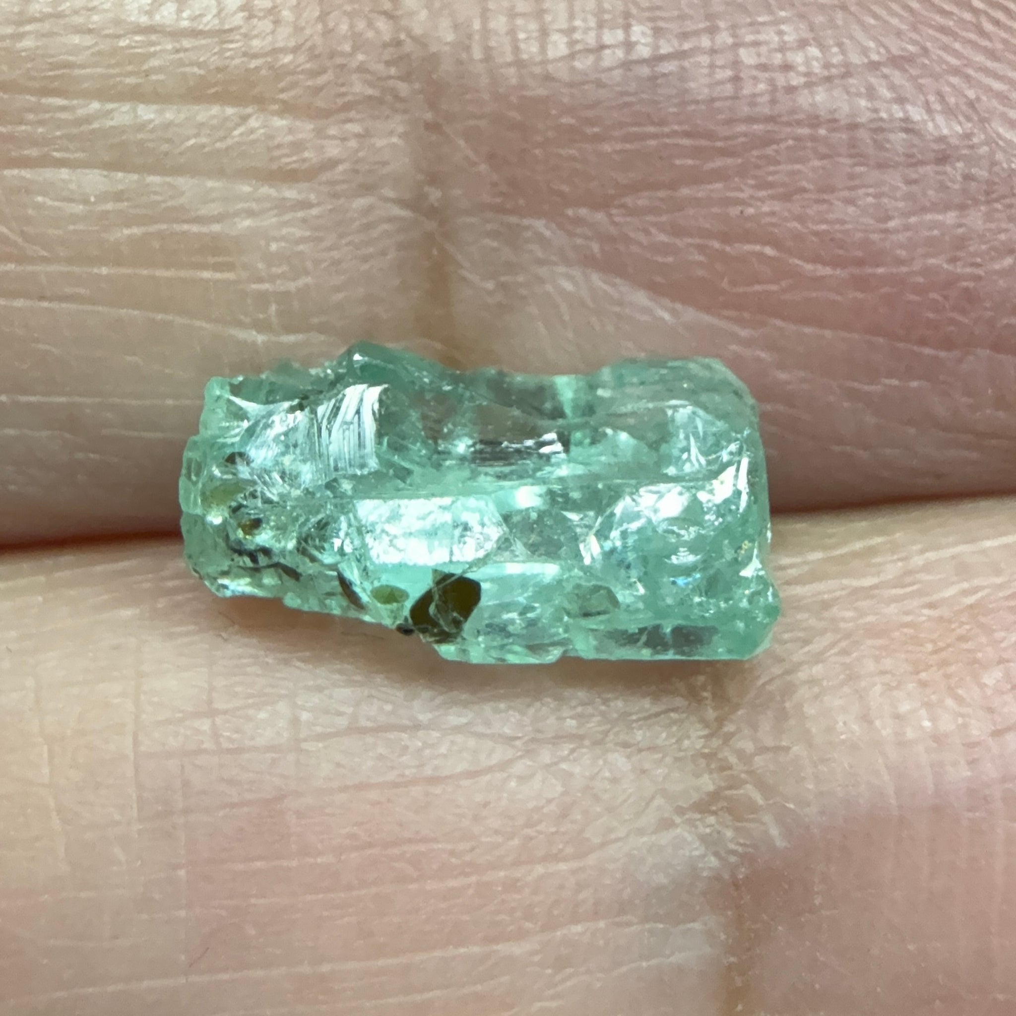 Emerald Crystal, 2.79ct, Tanzania, Untreated Unheated, specimen grade