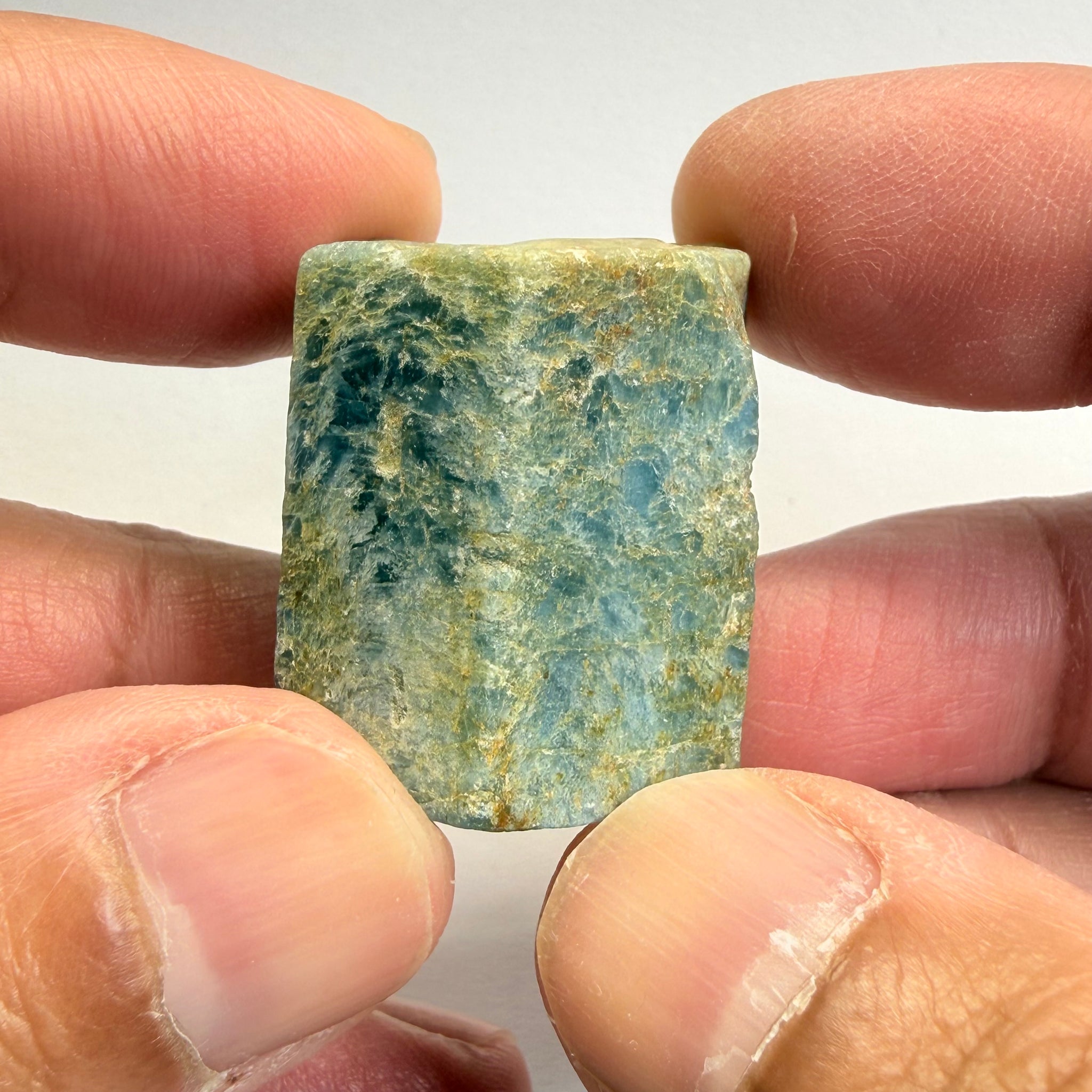 Aquamarine Crystal Specimen, 31.00gm, Songea, Tanzania, Untreated Unheated