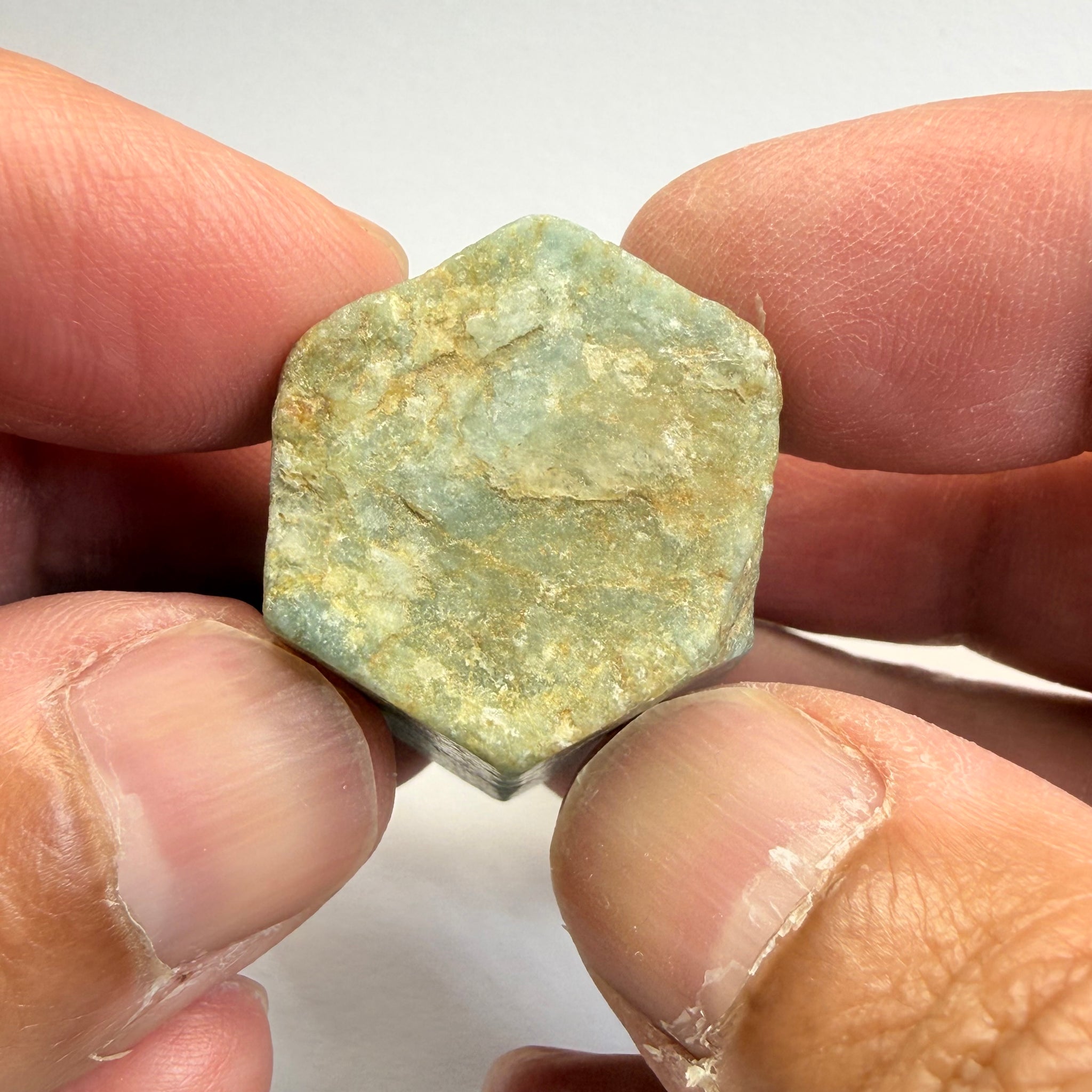 Aquamarine Crystal Specimen, 31.00gm, Songea, Tanzania, Untreated Unheated