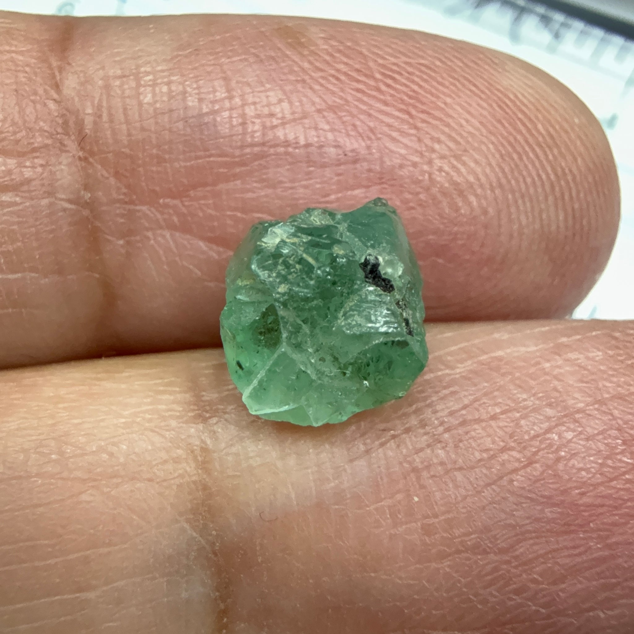 Emerald Crystal, 3.07ct Tanzania, Untreated Unheated, specimen grade