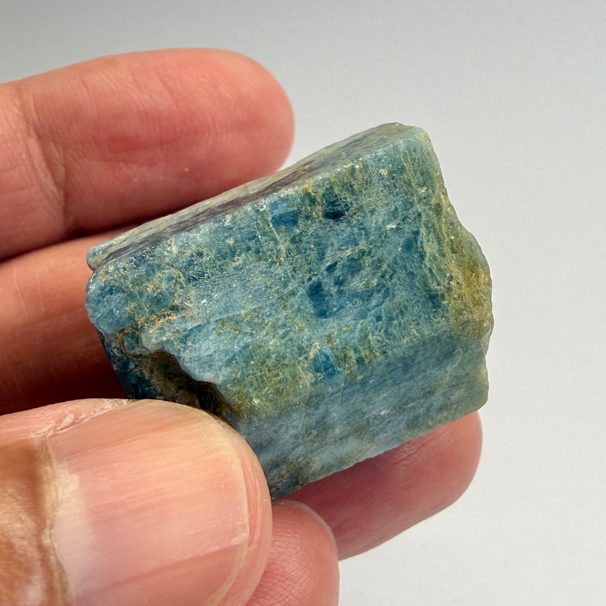 Aquamarine Crystal Specimen, 31.00gm, Songea, Tanzania, Untreated Unheated