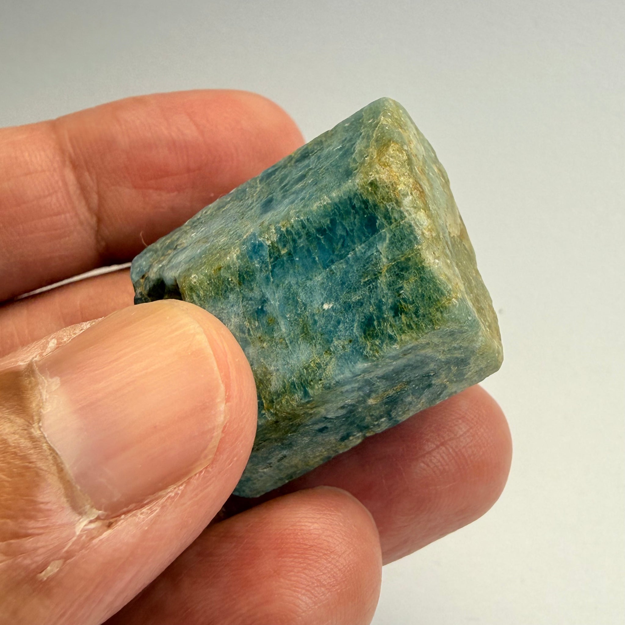Aquamarine Crystal Specimen, 31.00gm, Songea, Tanzania, Untreated Unheated