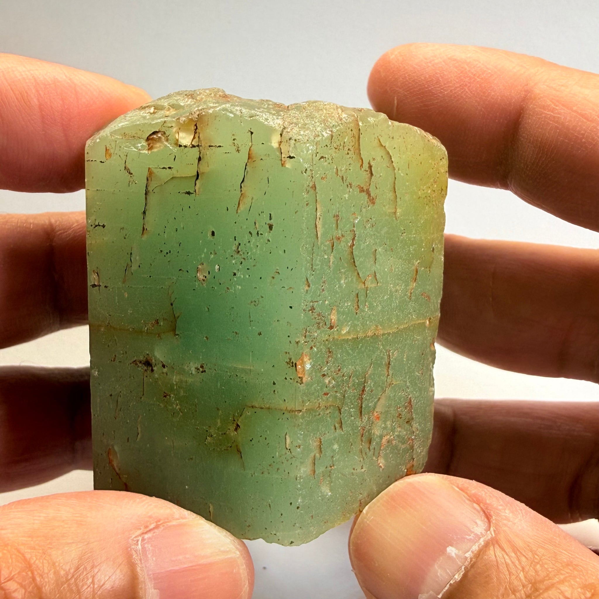 Aquamarine Crystal Specimen, 173.90gm, Songea, Tanzania, Untreated Unheated