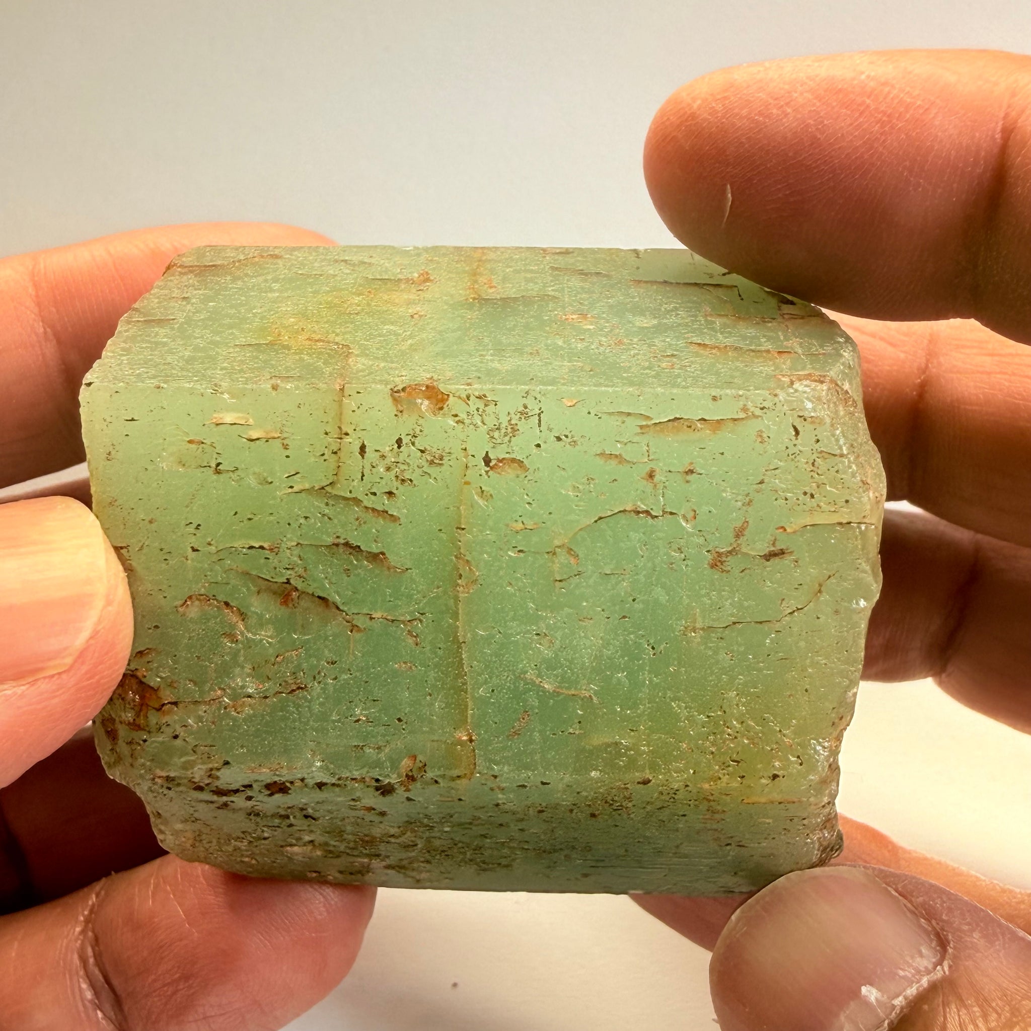 Aquamarine Crystal Specimen, 173.90gm, Songea, Tanzania, Untreated Unheated