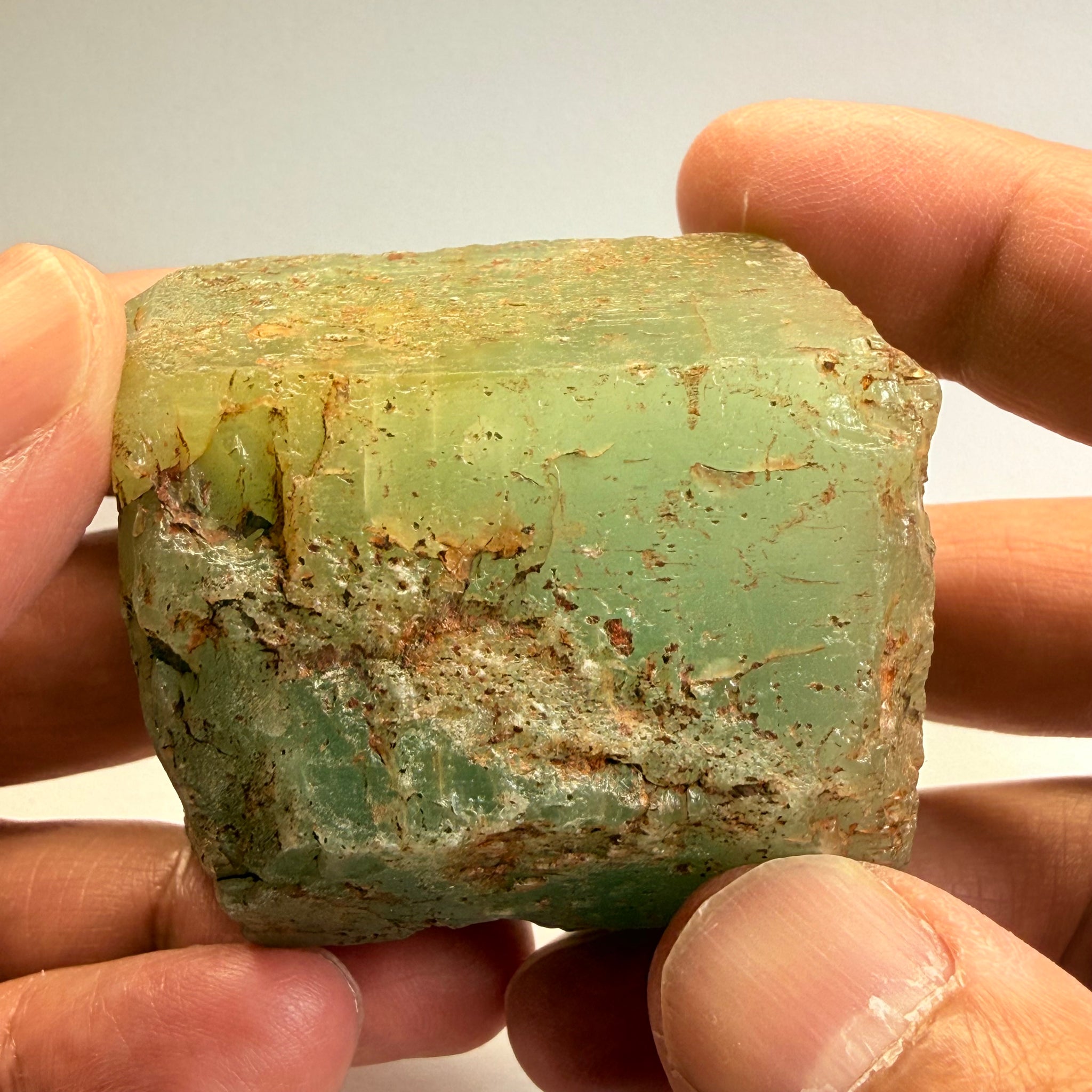 Aquamarine Crystal Specimen, 173.90gm, Songea, Tanzania, Untreated Unheated