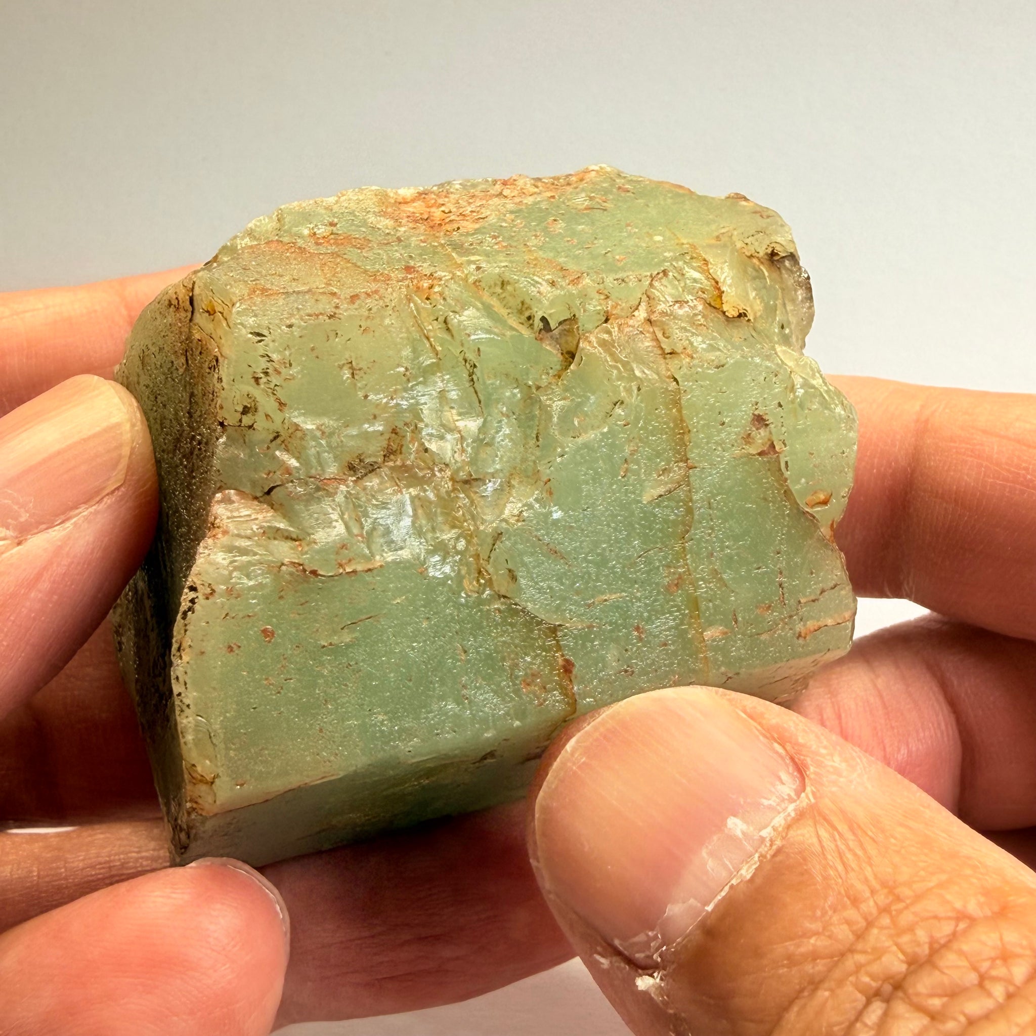 Aquamarine Crystal Specimen, 173.90gm, Songea, Tanzania, Untreated Unheated