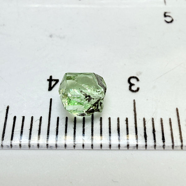 Merelani Mint Garnet Crystal, 1.18ct, Tanzania, Untreated Unheated, vvs-if