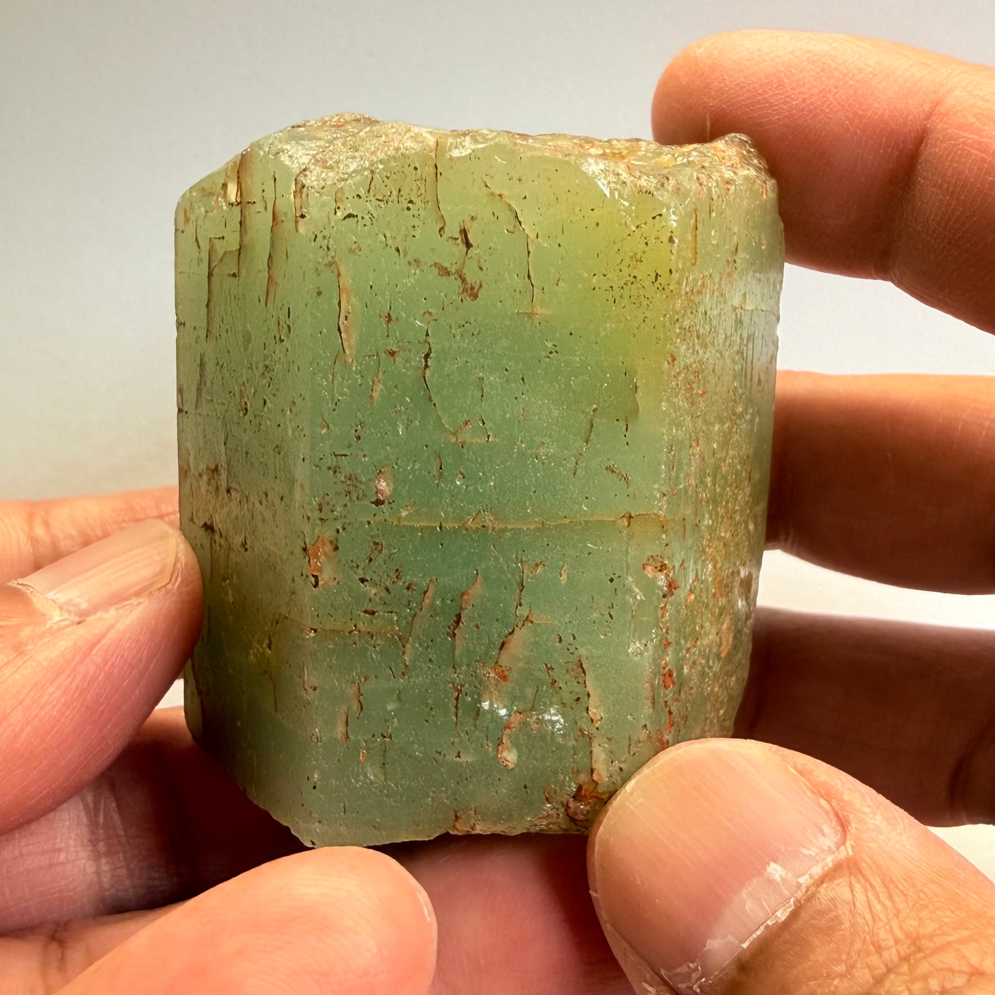 Aquamarine Crystal Specimen, 173.90gm, Songea, Tanzania, Untreated Unheated