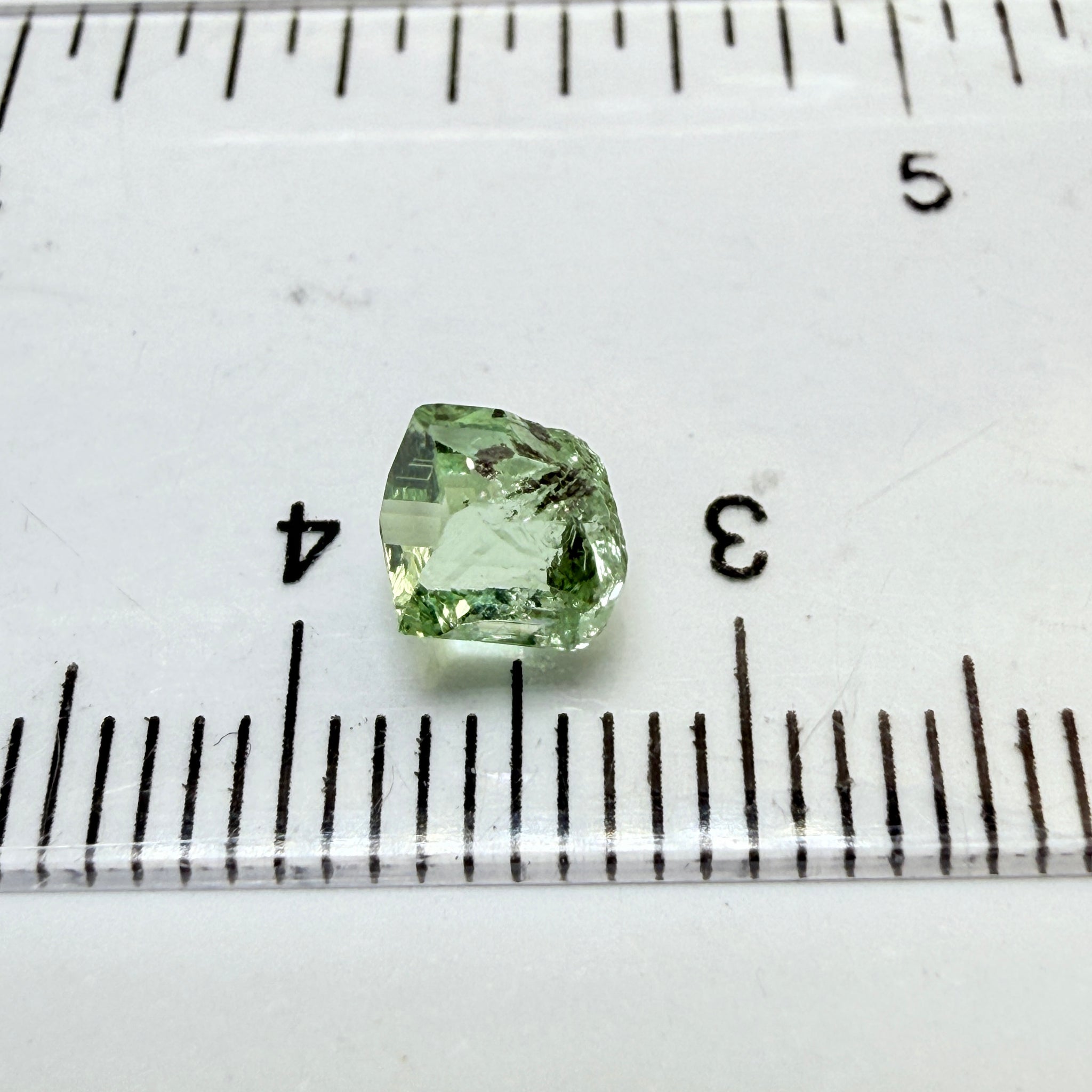 Merelani Mint Garnet Crystal, 1.18ct, Tanzania, Untreated Unheated, vvs-if