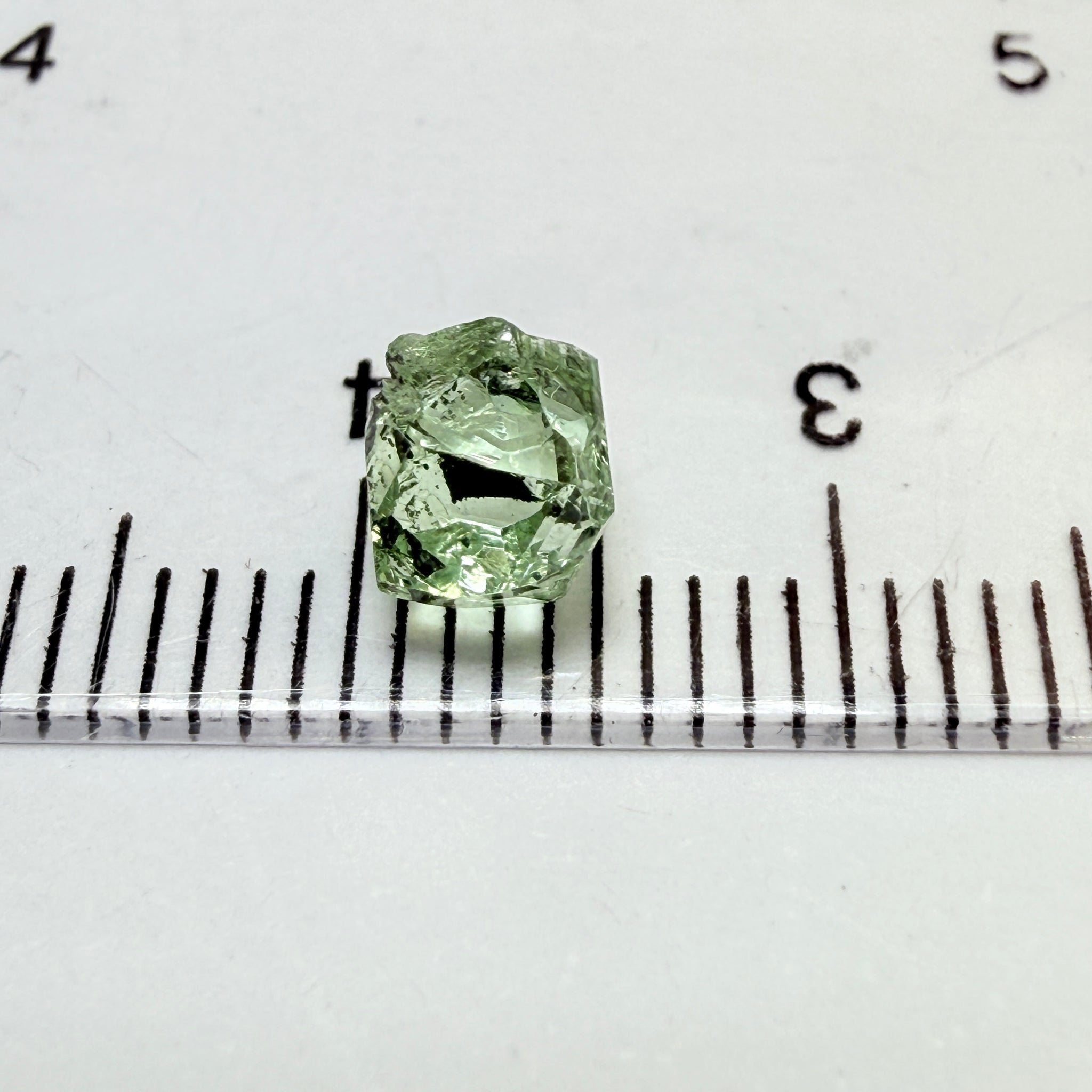 Merelani Mint Garnet Crystal, 1.18ct, Tanzania, Untreated Unheated, vvs-if