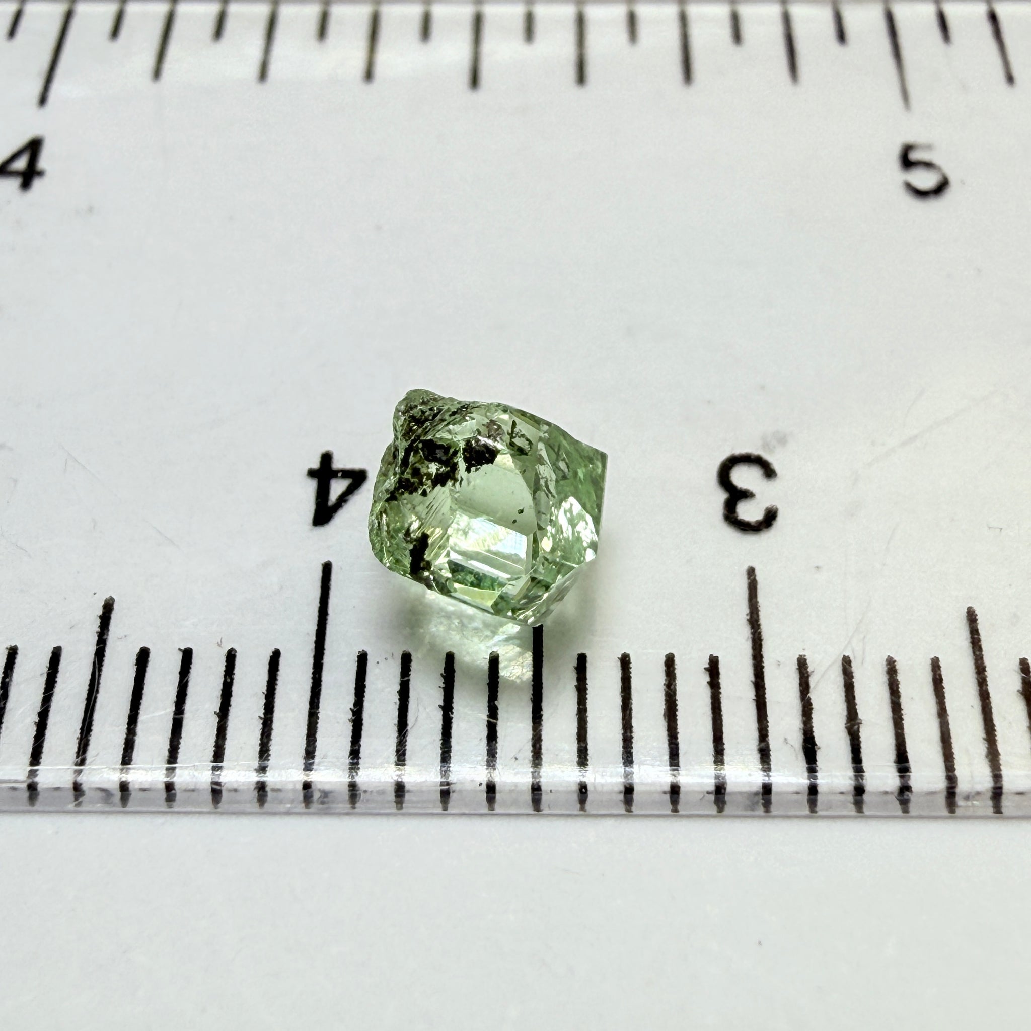 Merelani Mint Garnet Crystal, 1.18ct, Tanzania, Untreated Unheated, vvs-if