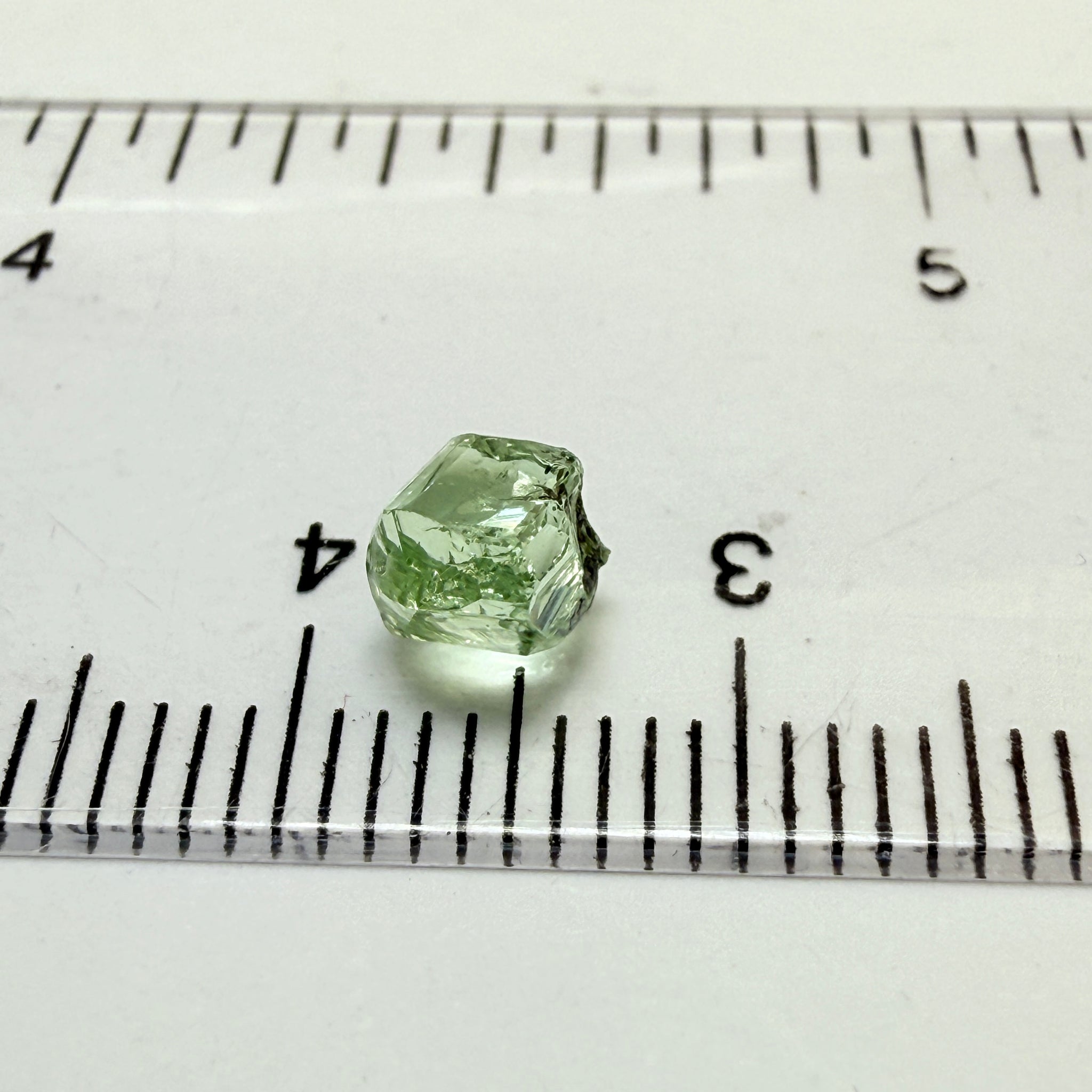 Merelani Mint Garnet Crystal, 1.18ct, Tanzania, Untreated Unheated, vvs-if