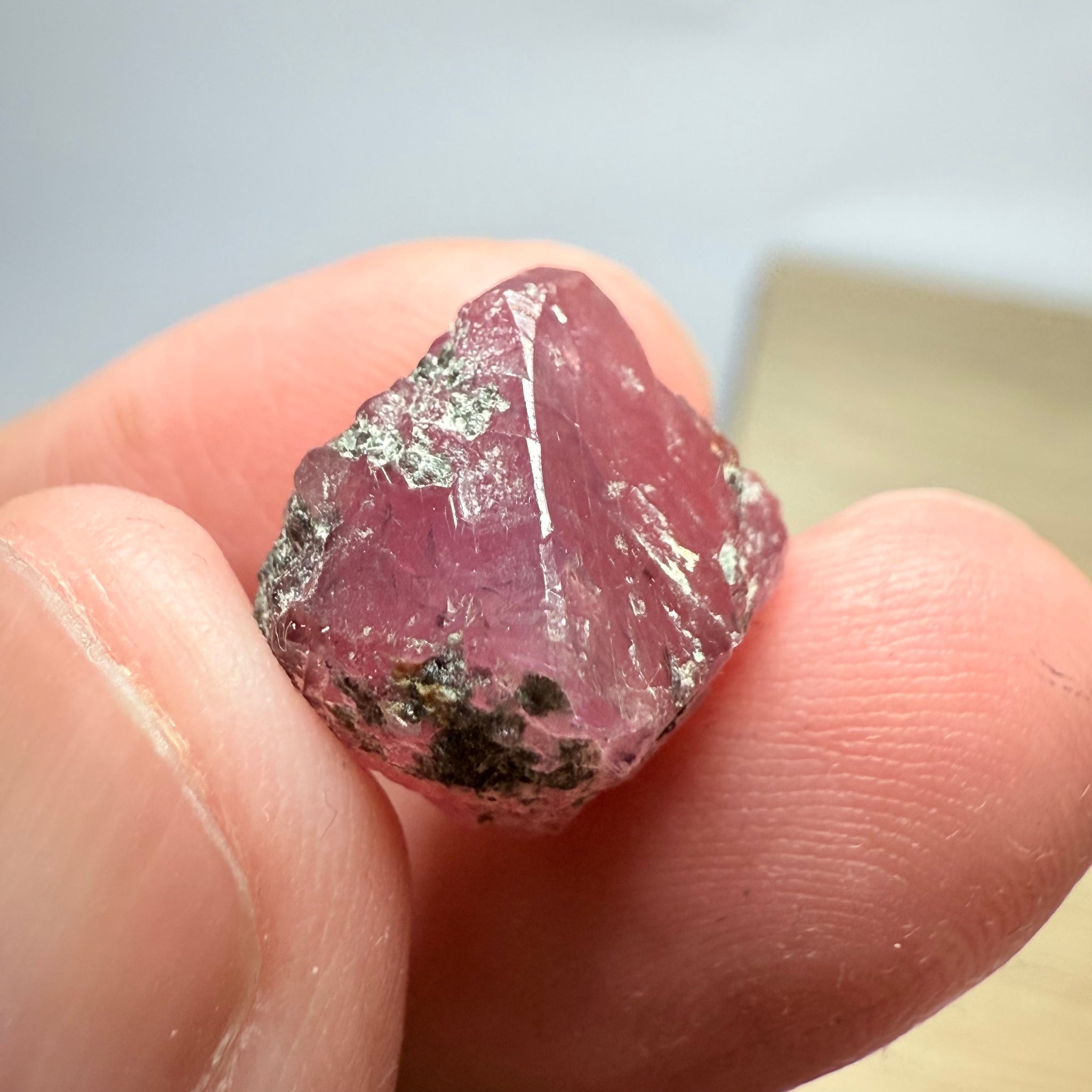 Sapphire Crystal, Winza, Tanzania, Untreated Unheated, Translucent, 22.52ct