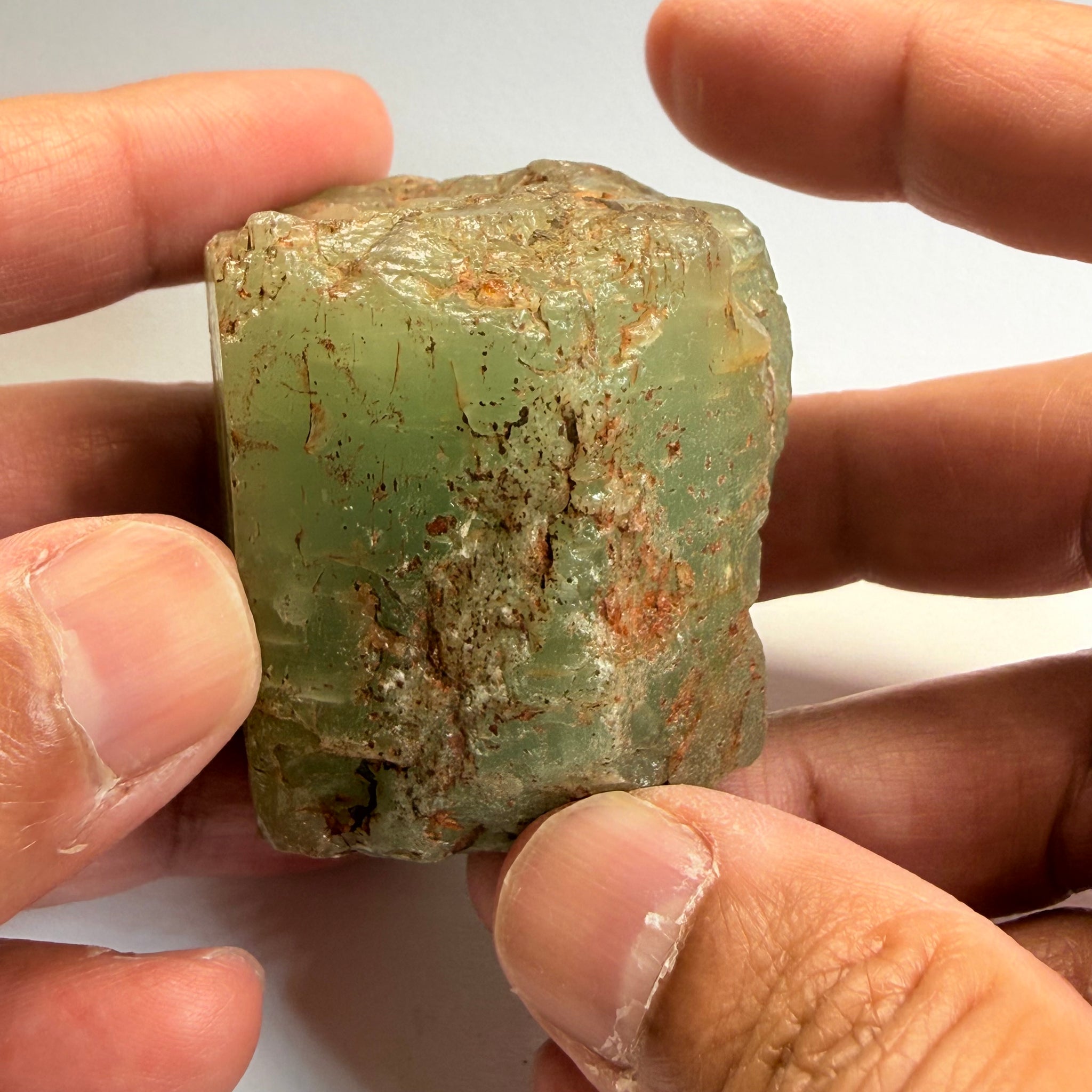 Aquamarine Crystal Specimen, 173.90gm, Songea, Tanzania, Untreated Unheated