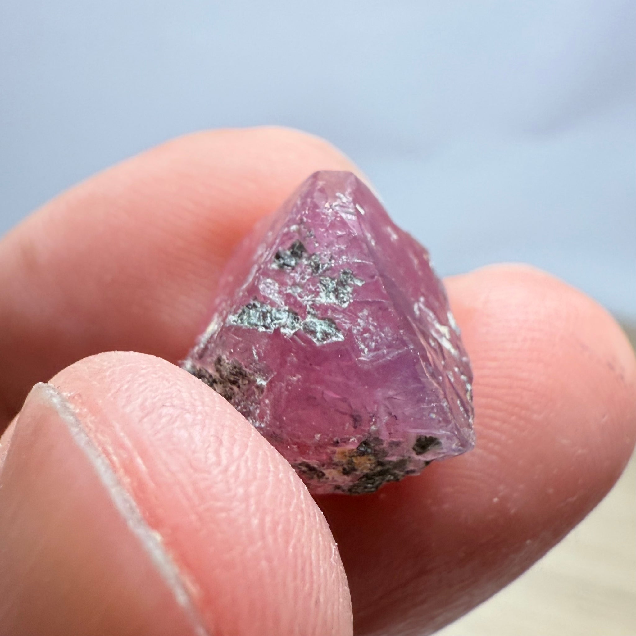 Sapphire Crystal, Winza, Tanzania, Untreated Unheated, Translucent, 22.52ct