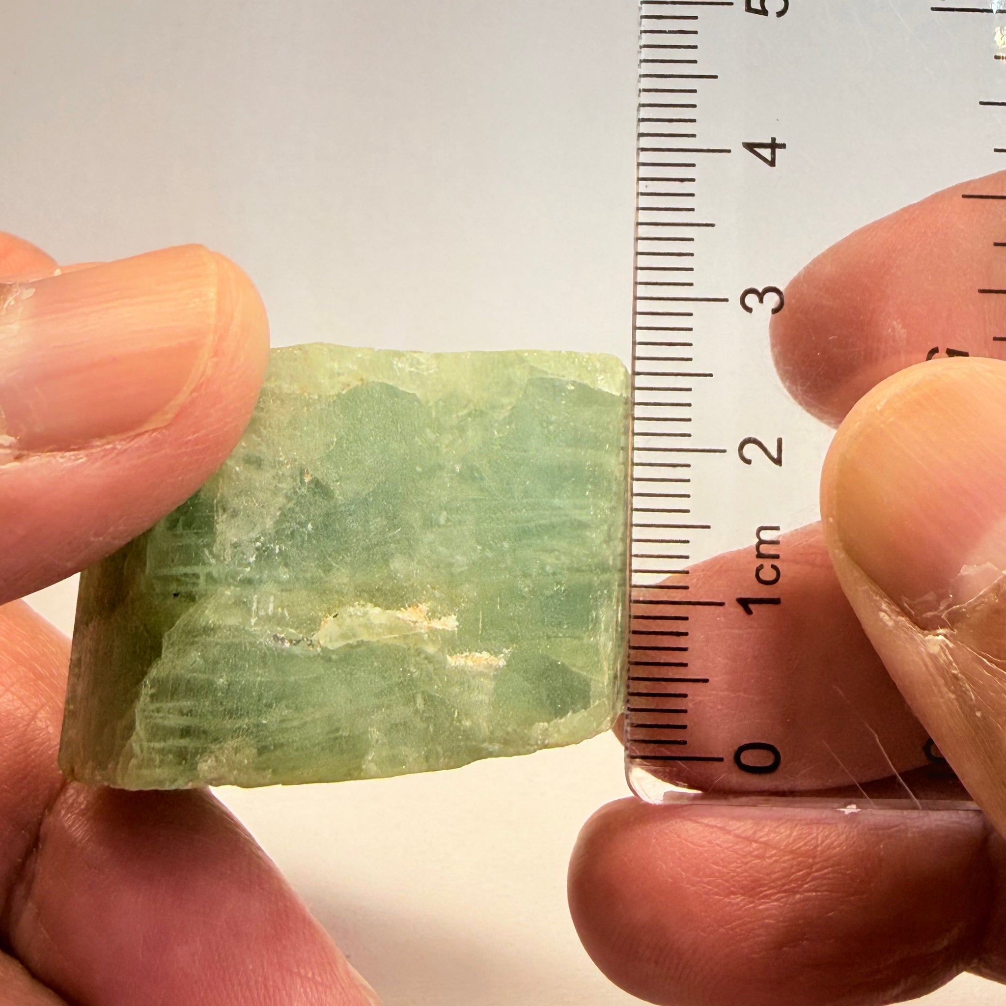 Aquamarine Crystal Specimen, 57.70gm, Songea, Tanzania, Untreated Unheated