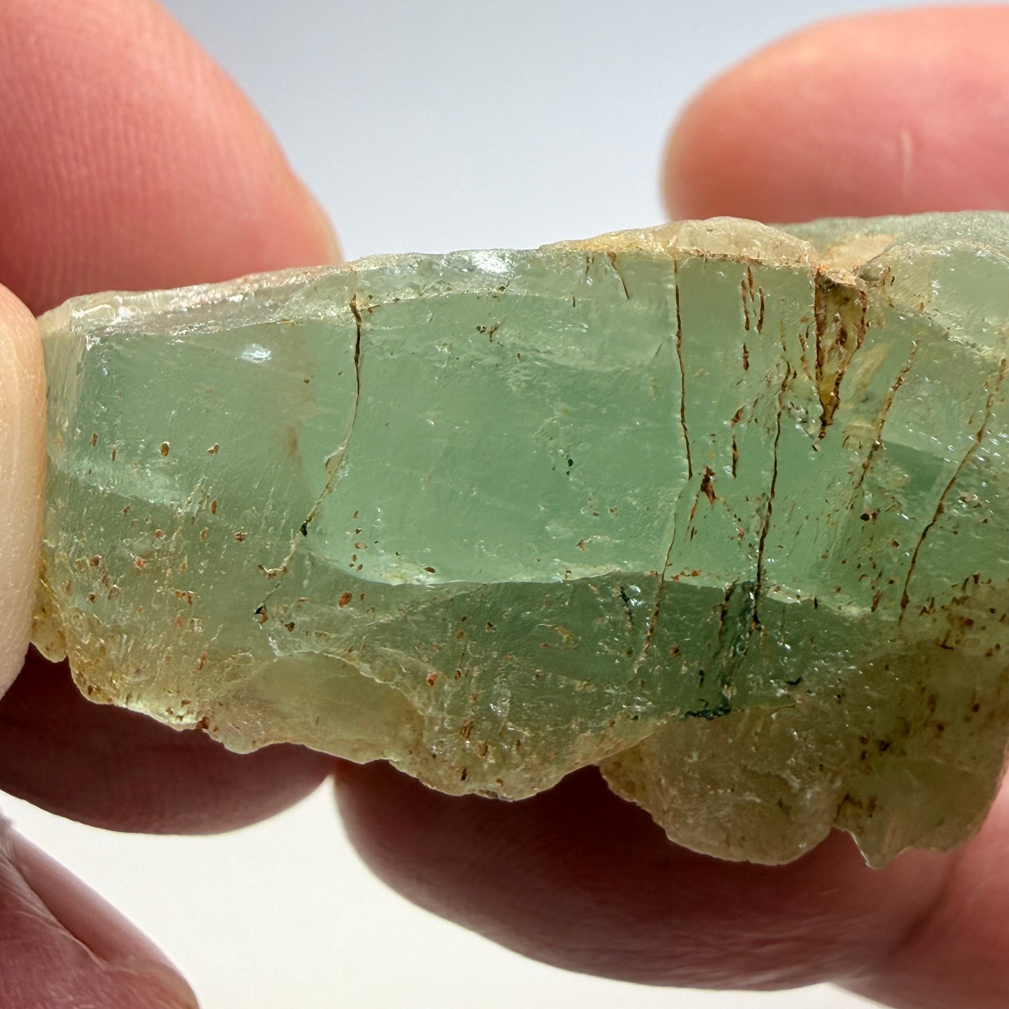 Aquamarine Crystal Specimen, 35.50gm, Songea, Tanzania, Untreated Unheated