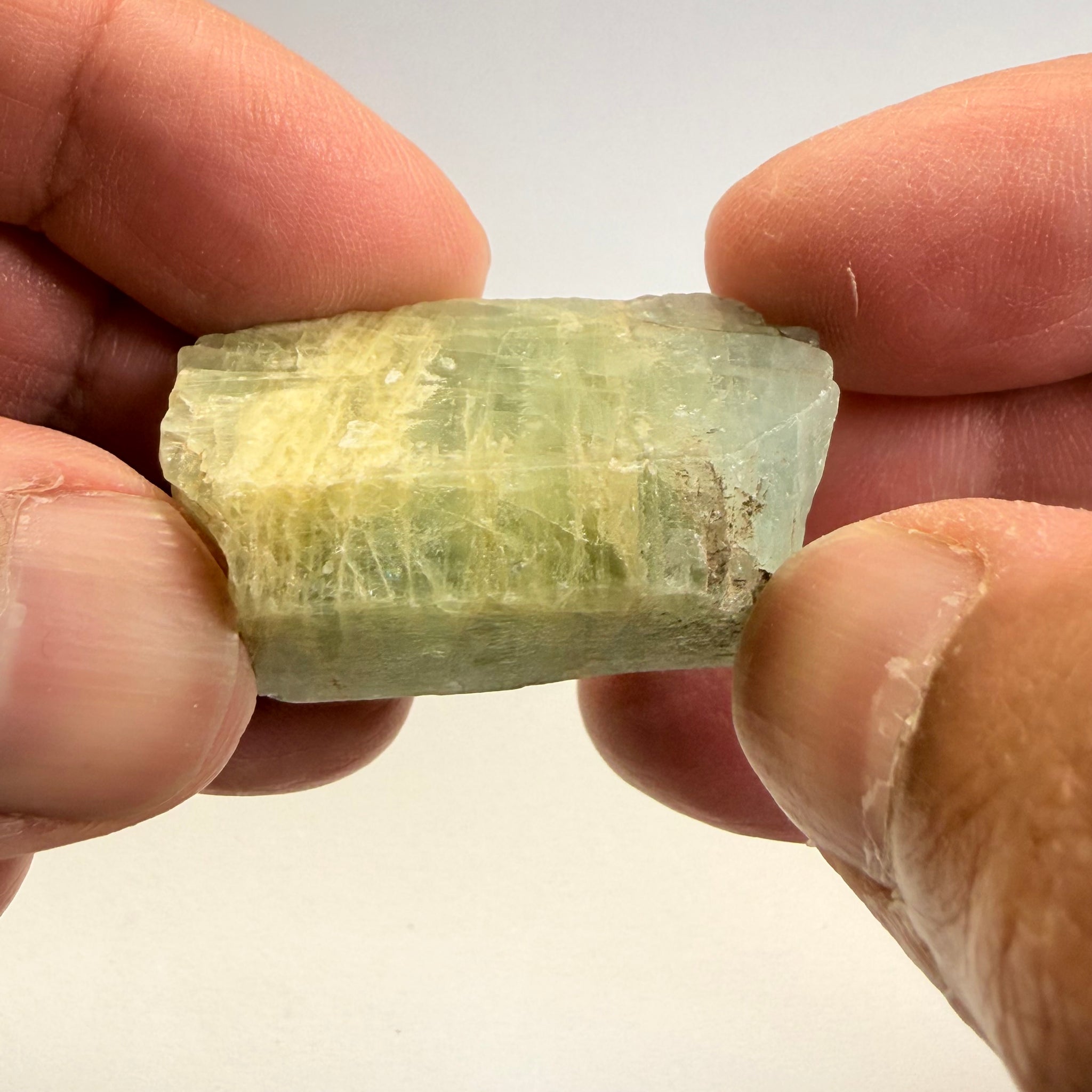 Aquamarine Crystal Specimen, 24.00gm, Songea, Tanzania, Untreated Unheated