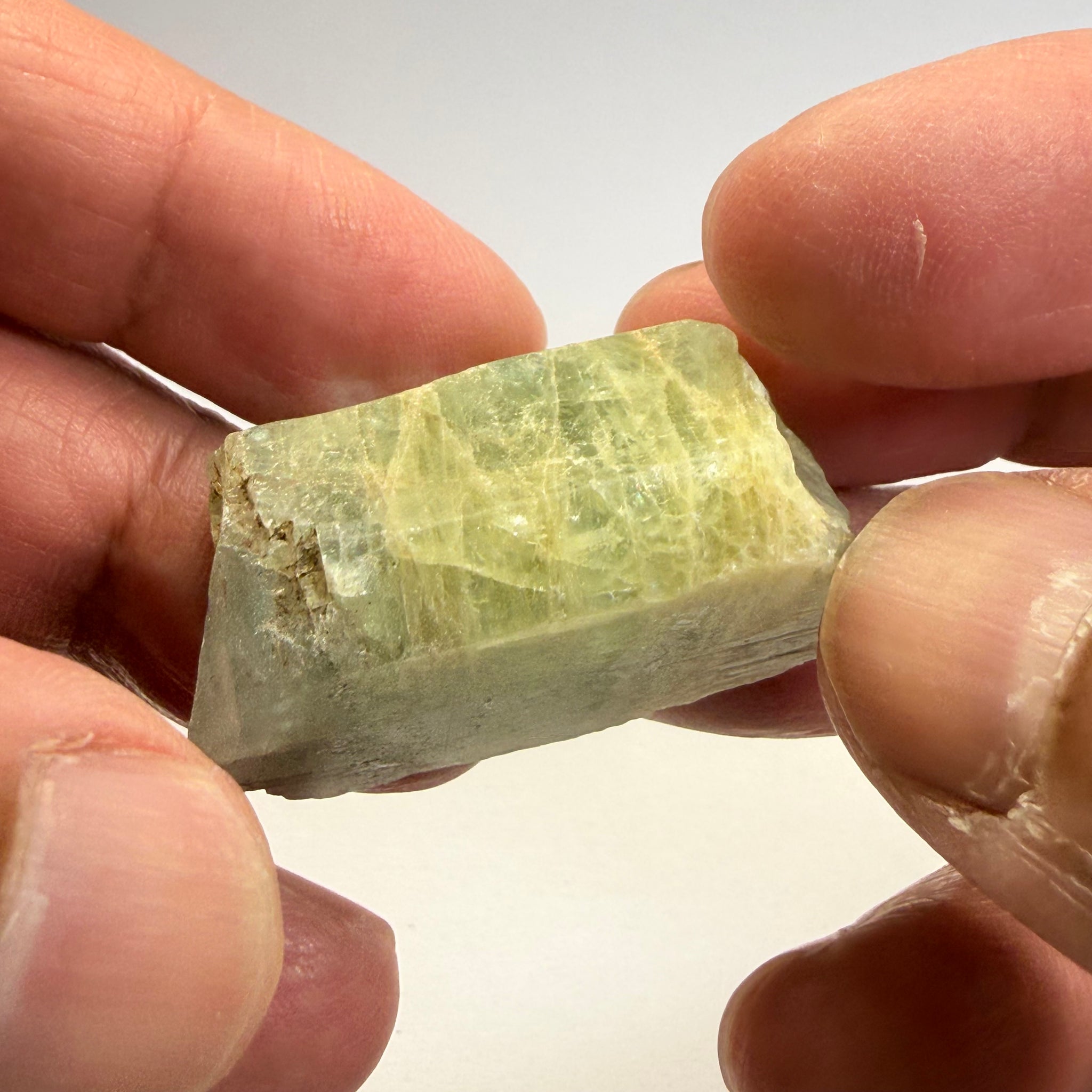 Aquamarine Crystal Specimen, 24.00gm, Songea, Tanzania, Untreated Unheated