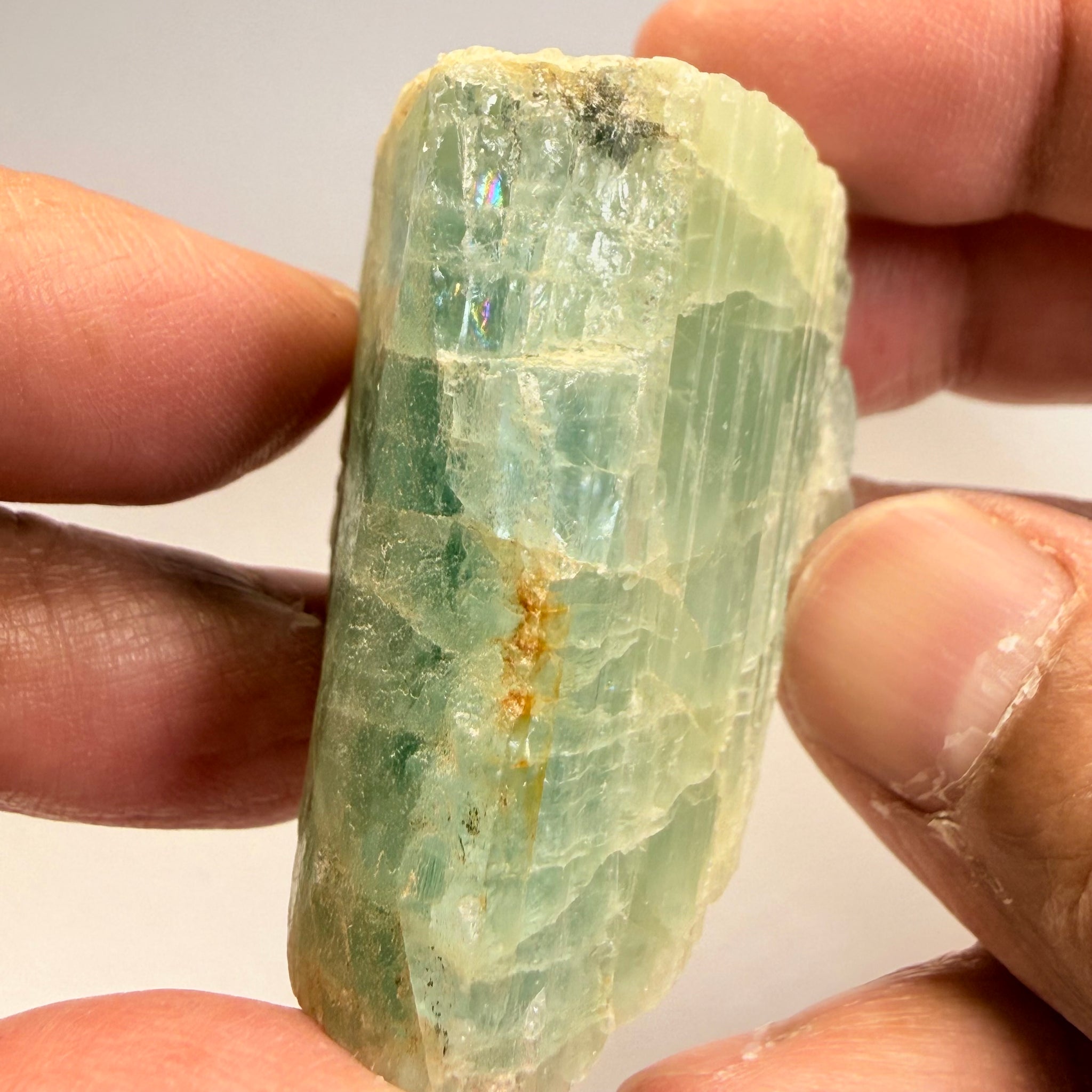 Aquamarine Crystal Specimen, 58.00gm, Songea, Tanzania, Untreated Unheated