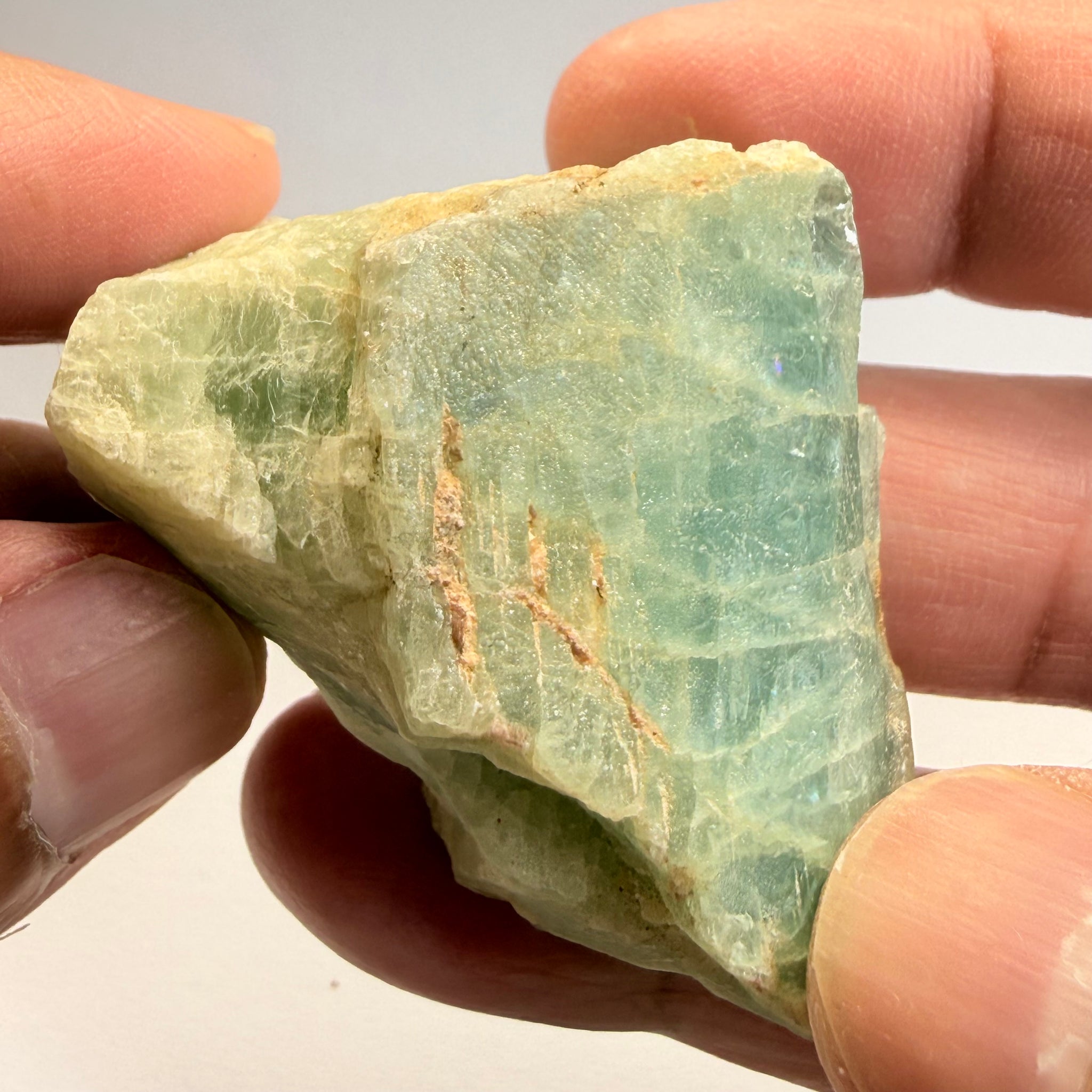 Aquamarine Crystal Specimen, 58.00gm, Songea, Tanzania, Untreated Unheated