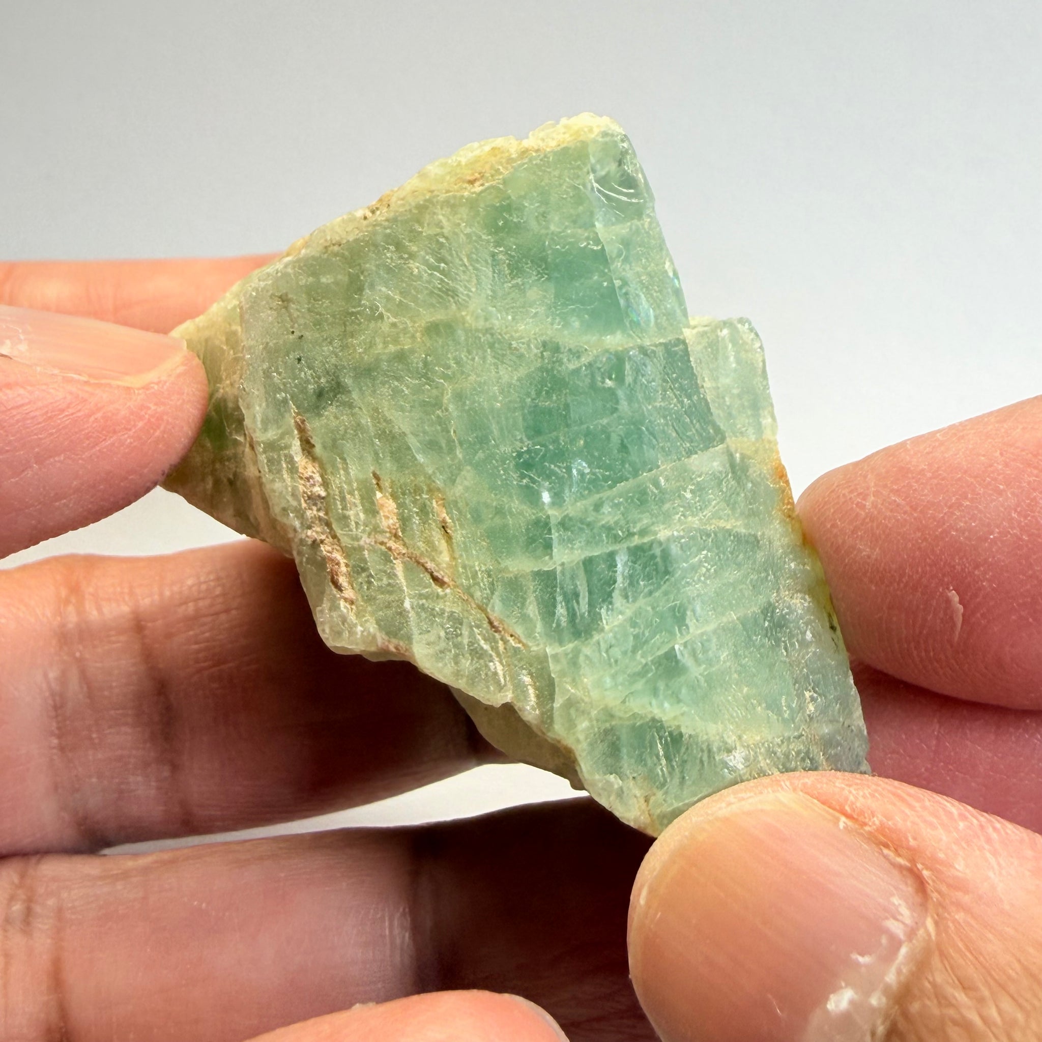 Aquamarine Crystal Specimen, 58.00gm, Songea, Tanzania, Untreated Unheated