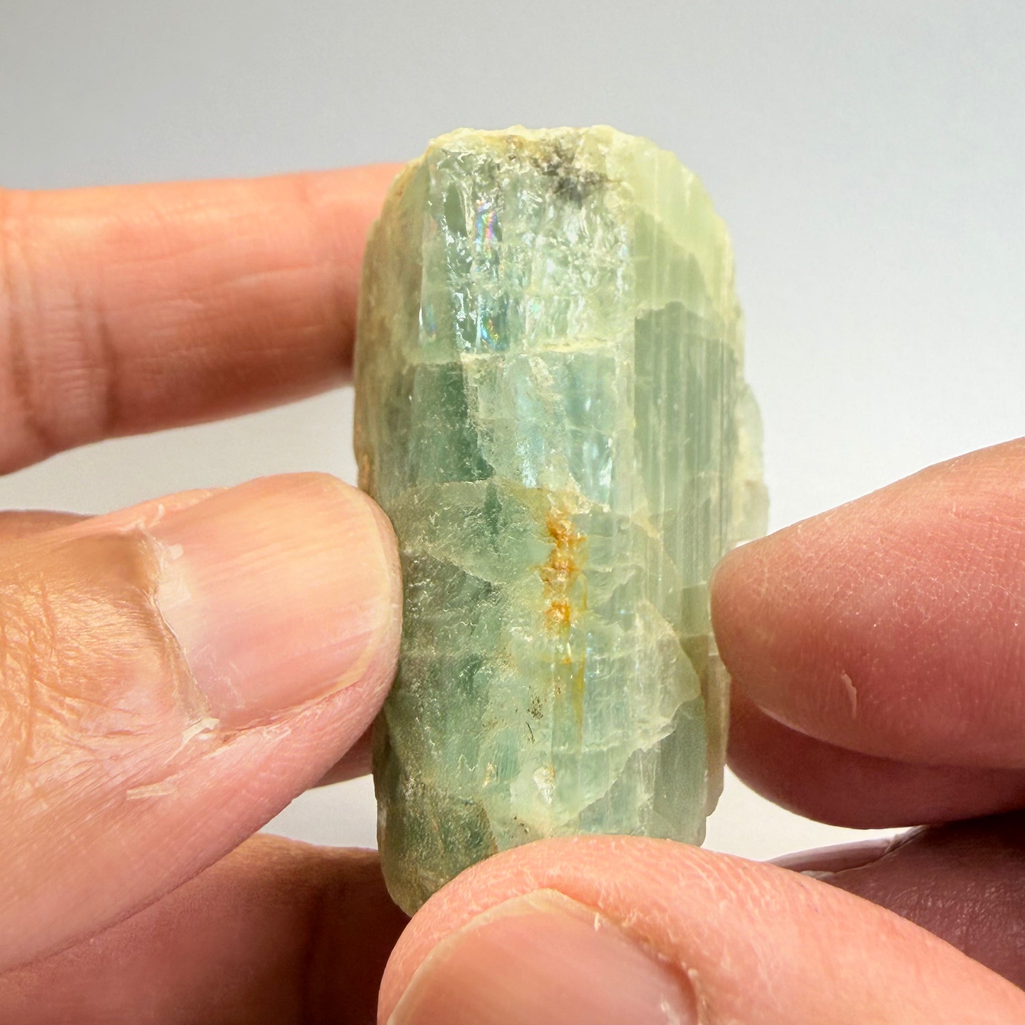 Aquamarine Crystal Specimen, 58.00gm, Songea, Tanzania, Untreated Unheated