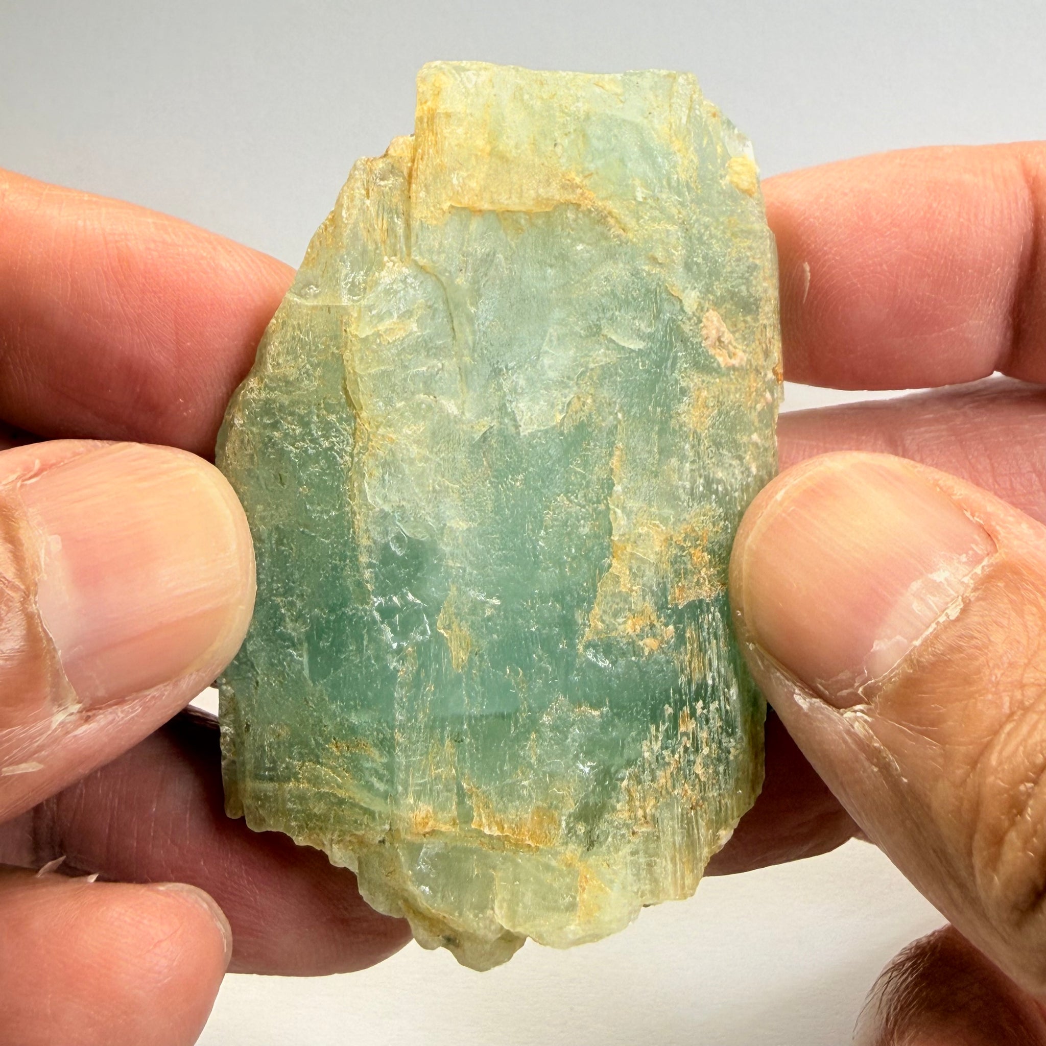 Aquamarine Crystal Specimen, 44.70gm, Songea, Tanzania, Untreated Unheated