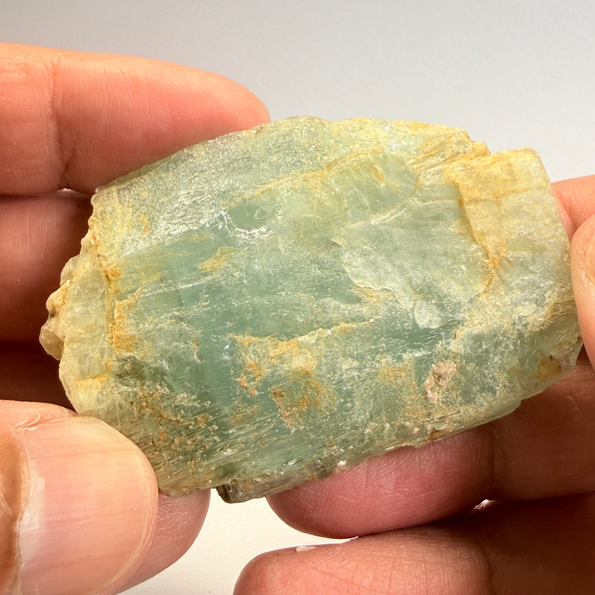 Aquamarine Crystal Specimen, 44.70gm, Songea, Tanzania, Untreated Unheated