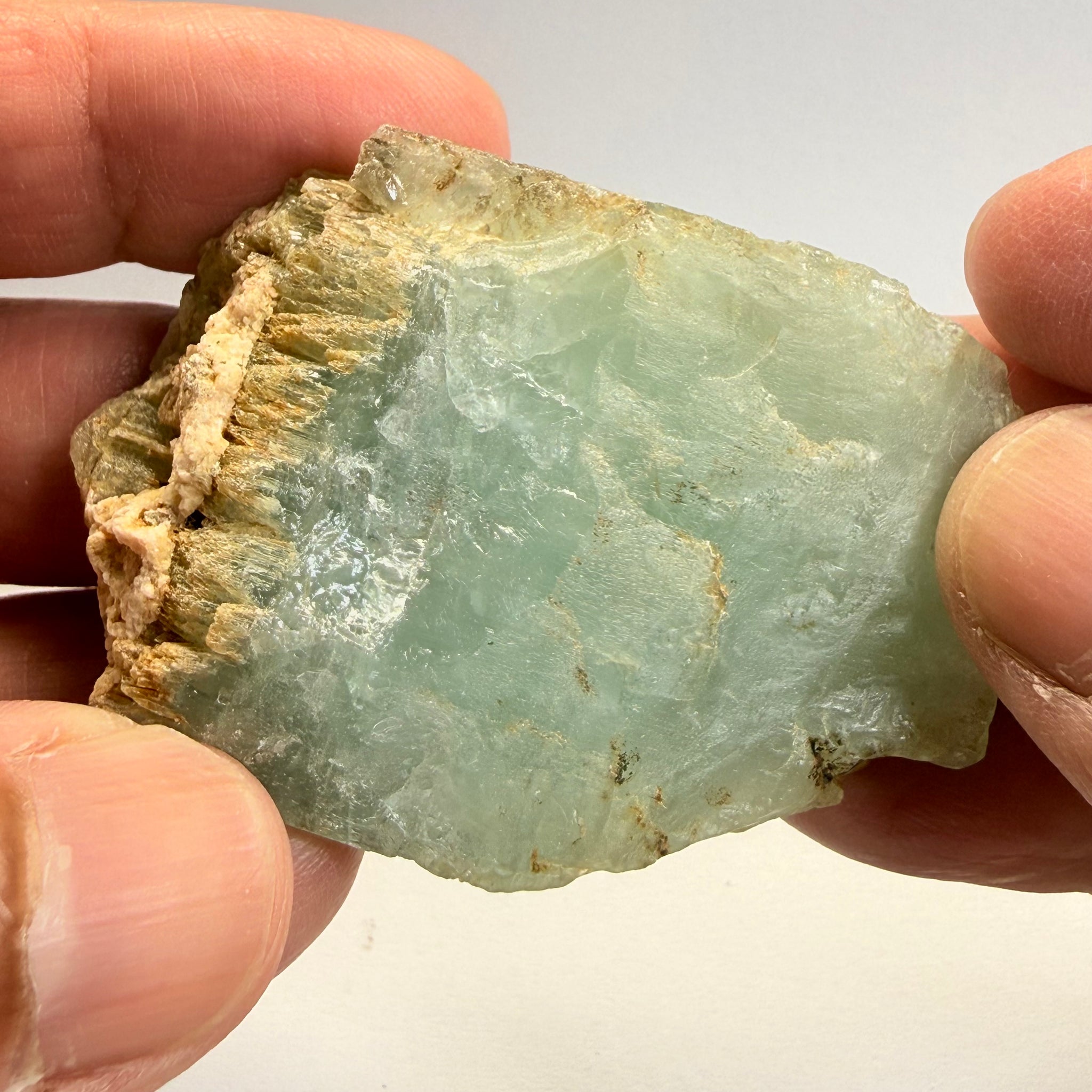 Aquamarine Crystal Specimen, 44.70gm, Songea, Tanzania, Untreated Unheated