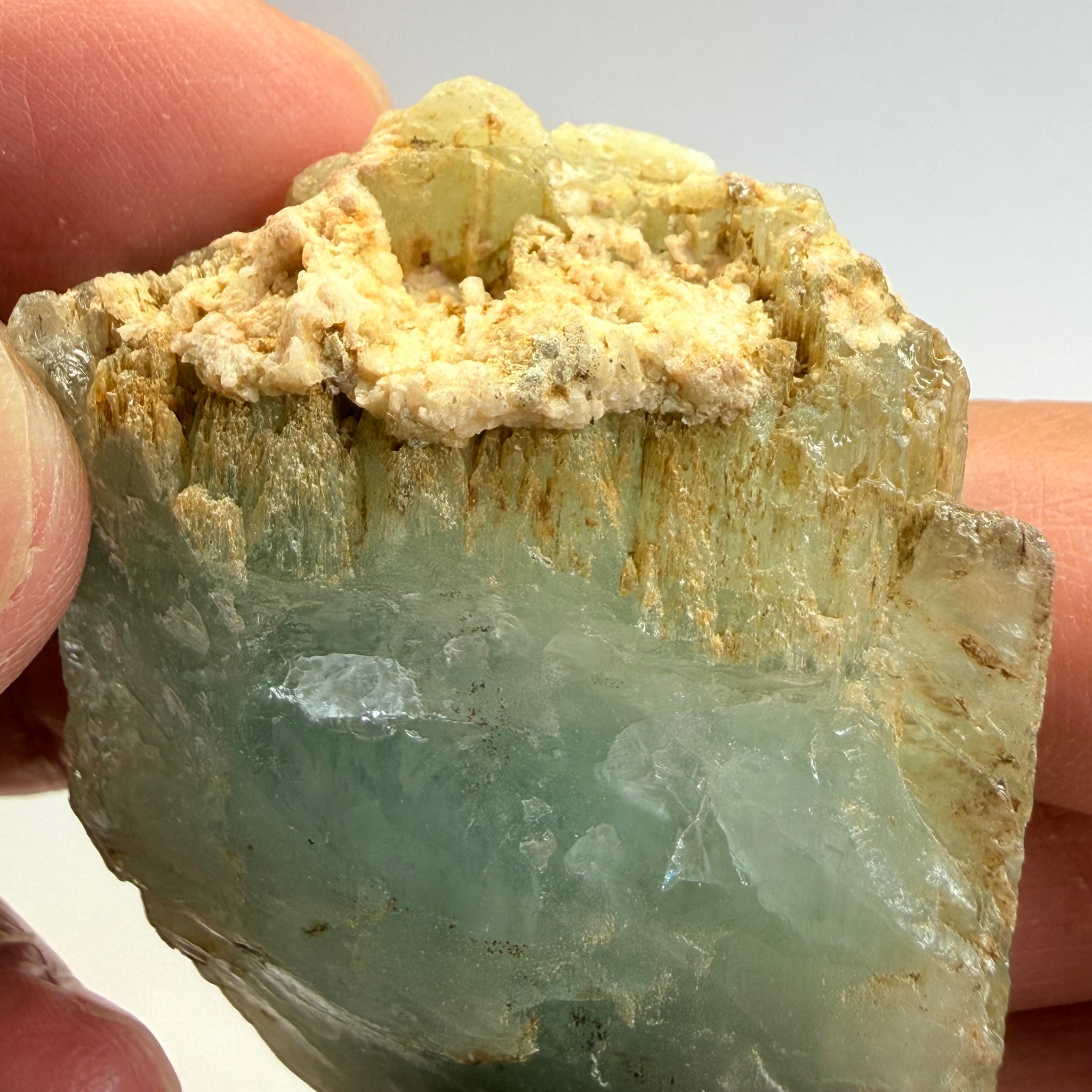 Aquamarine Crystal Specimen, 44.70gm, Songea, Tanzania, Untreated Unheated
