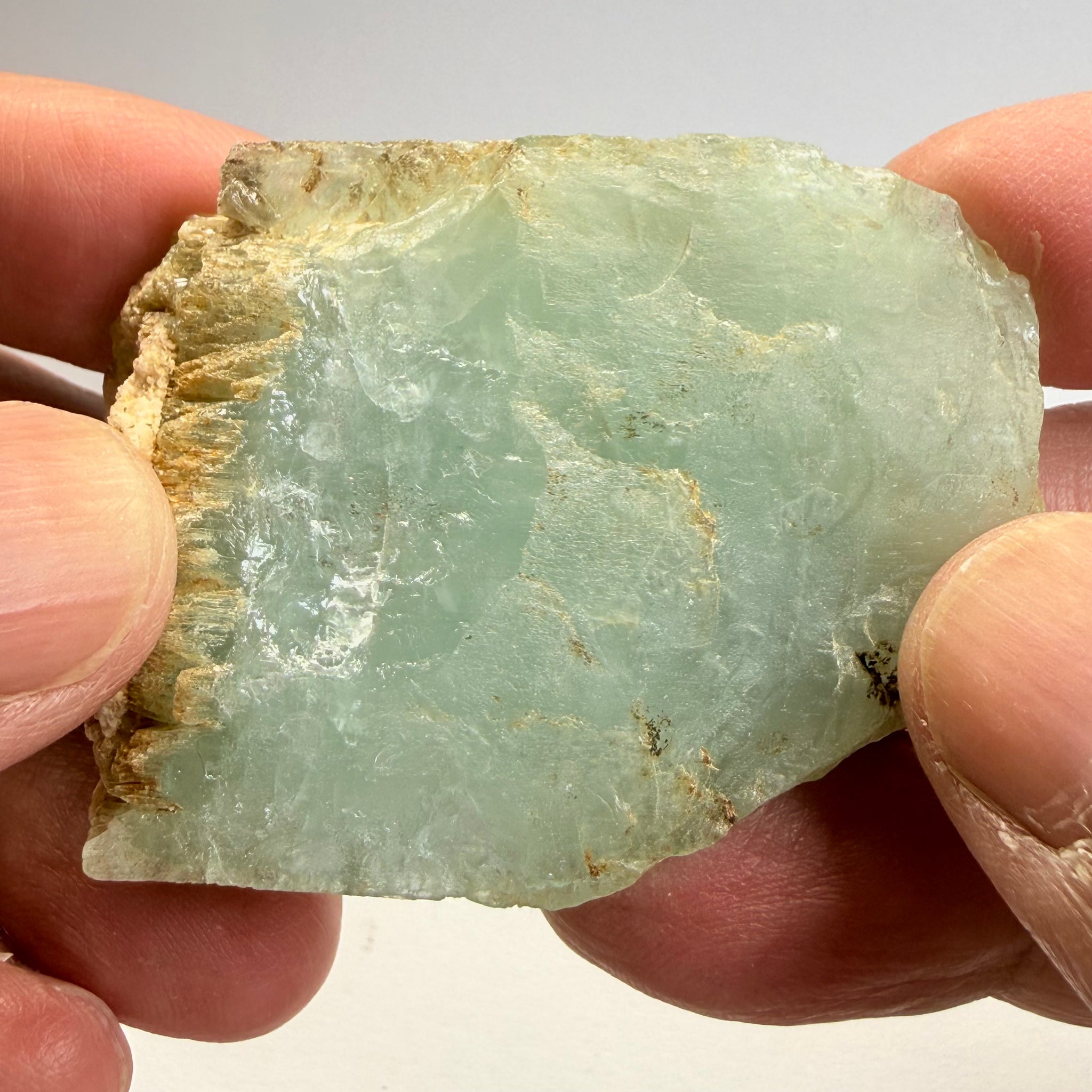 Aquamarine Crystal Specimen, 44.70gm, Songea, Tanzania, Untreated Unheated