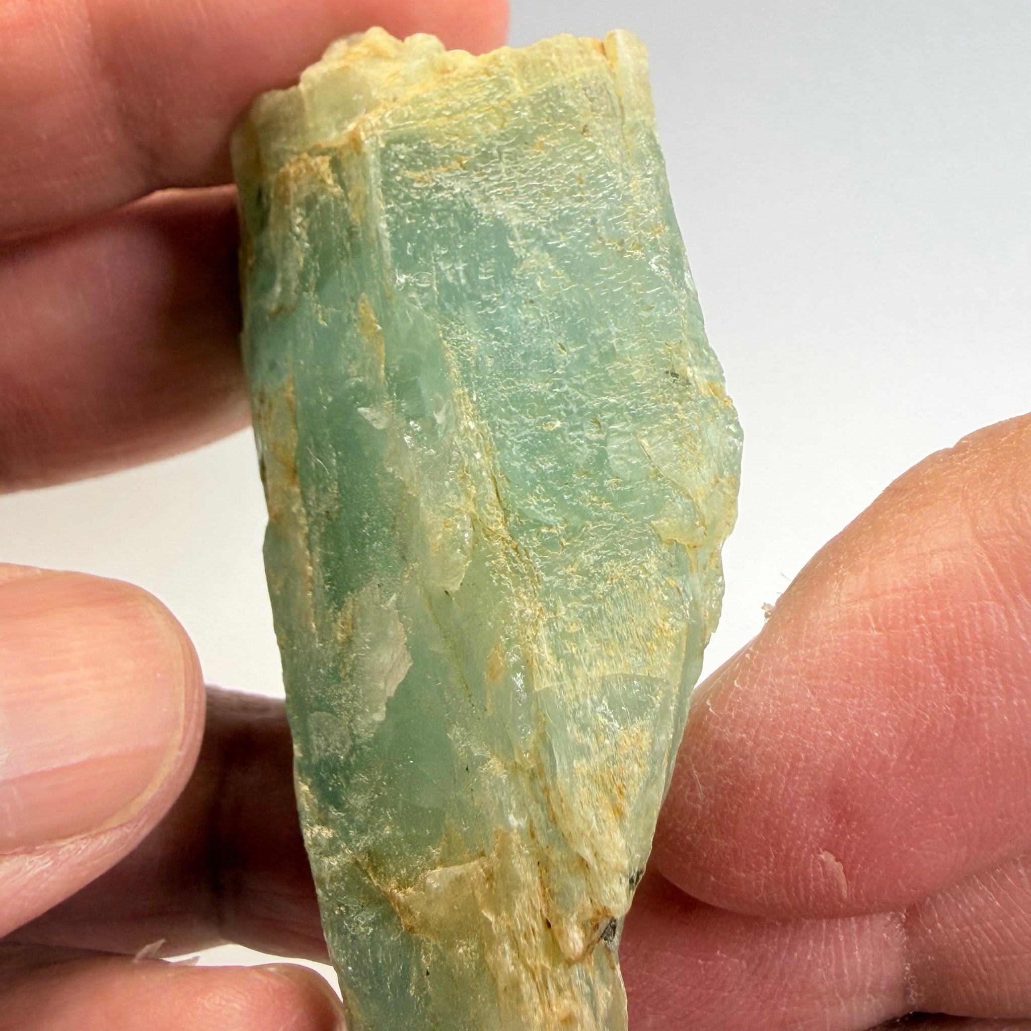 Aquamarine Crystal Specimen, 44.70gm, Songea, Tanzania, Untreated Unheated