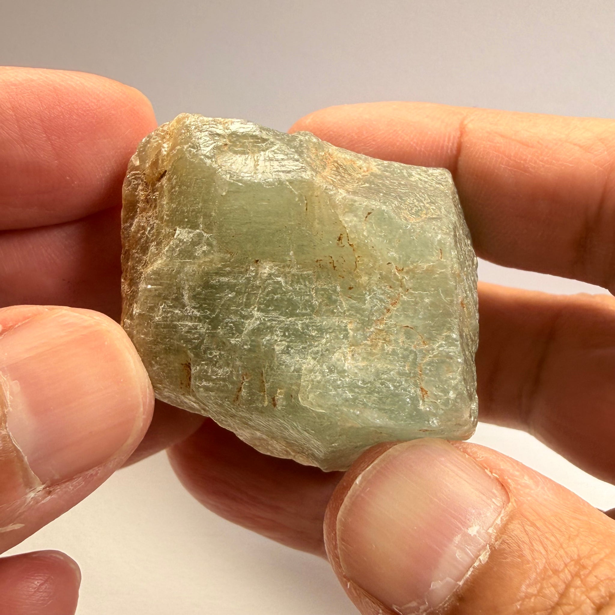 Aquamarine Crystal Specimen, 102.00gm, Songea, Tanzania, Untreated Unheated