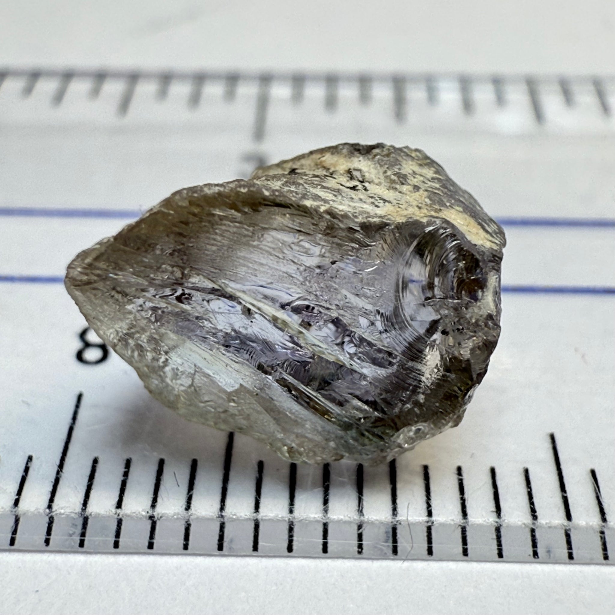 Tanzanite, 5.73ct, Tanzania, Unheated Unheated, slightly included, facet with inclusions