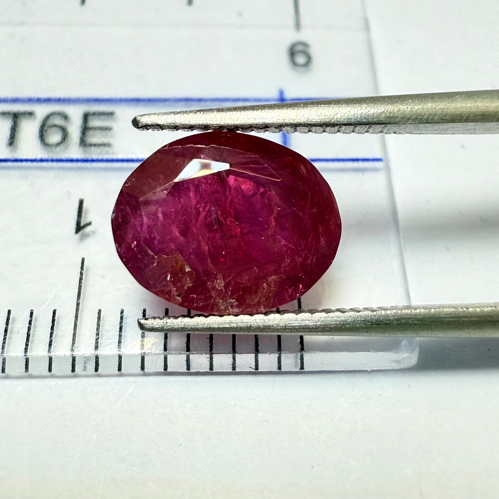 Ruby 3.40ct, Winza, Tanzania, Untreated Unheated. Native cut, see pictures
