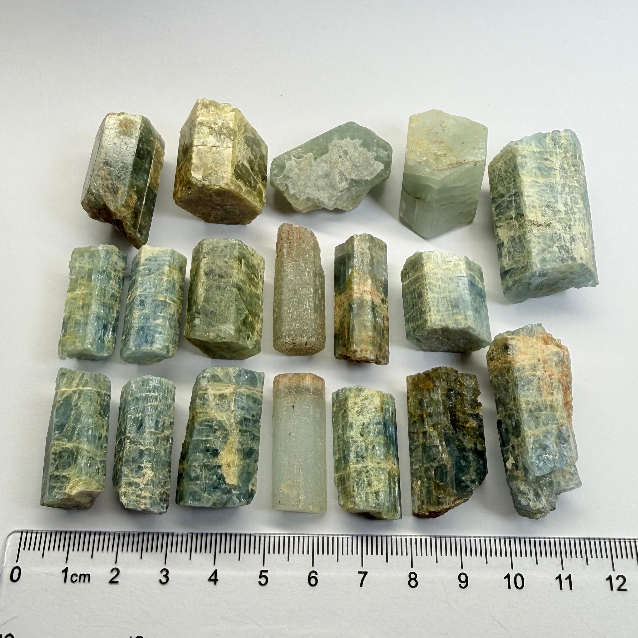 Aquamarine Crystal Specimen Lot, 188.10gm, Songea, Tanzania, Untreated Unheated, great for setting as pendants with a gold or silver cap