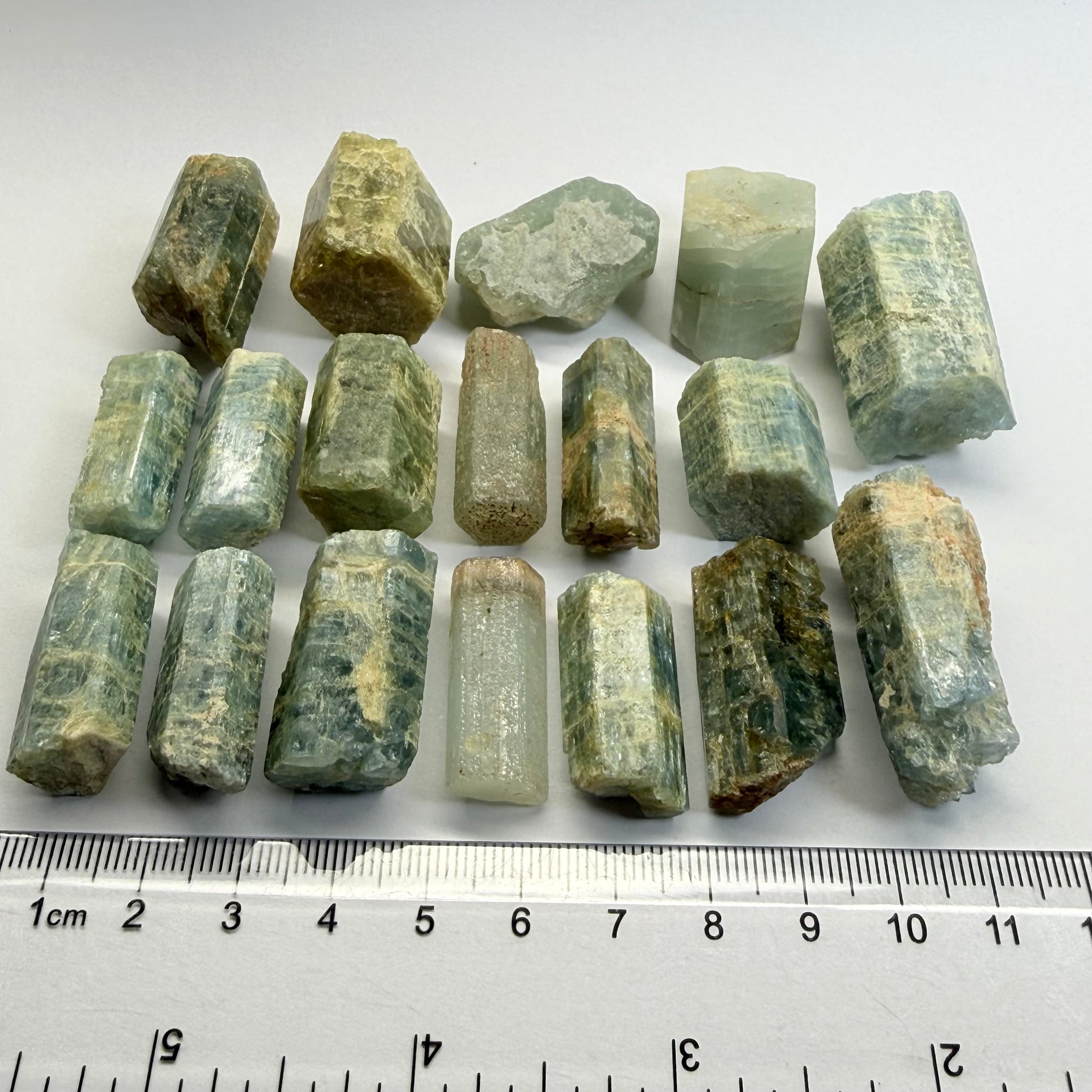 Aquamarine Crystal Specimen Lot, 188.10gm, Songea, Tanzania, Untreated Unheated, great for setting as pendants with a gold or silver cap
