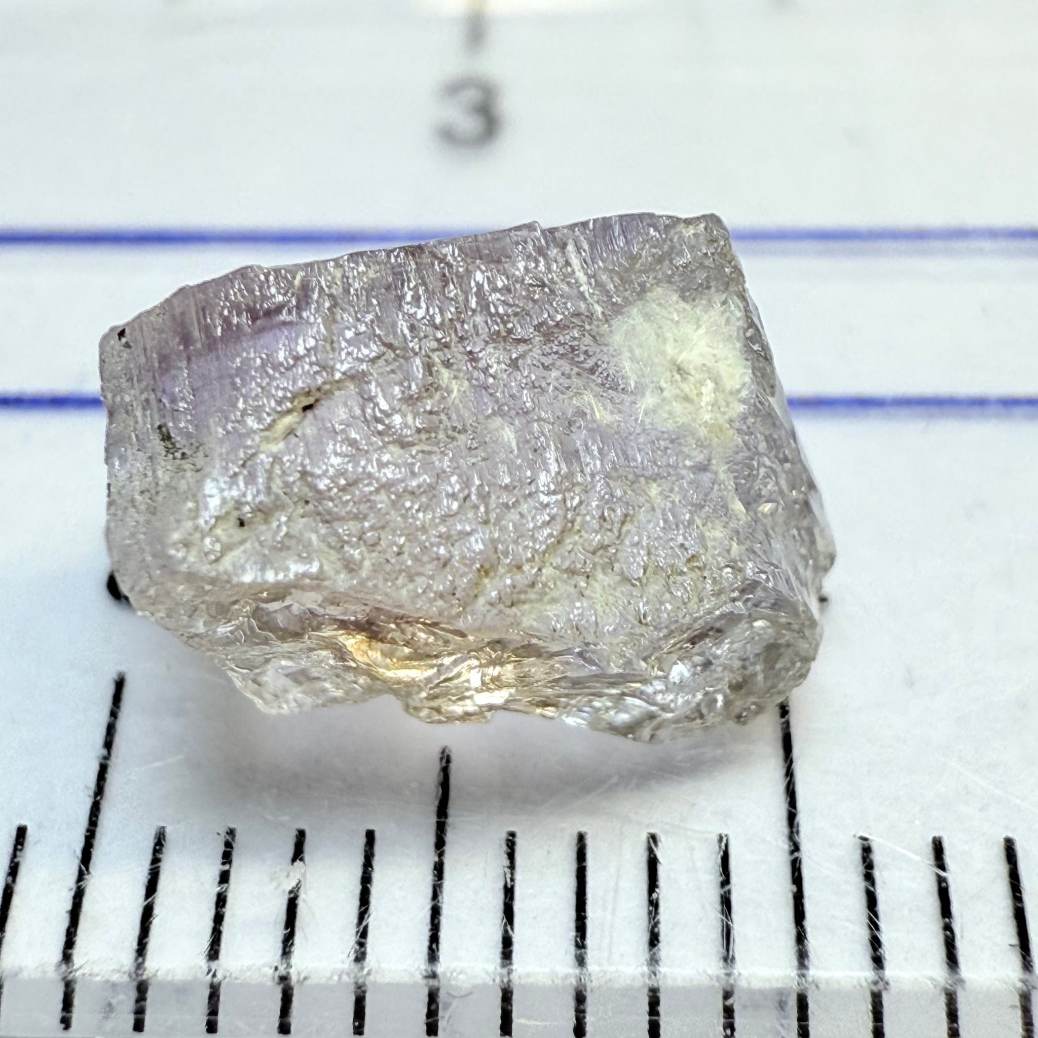 Tanzanite, 3.23ct, Tanzania, Unheated Unheated, slightly included, facet with inclusions