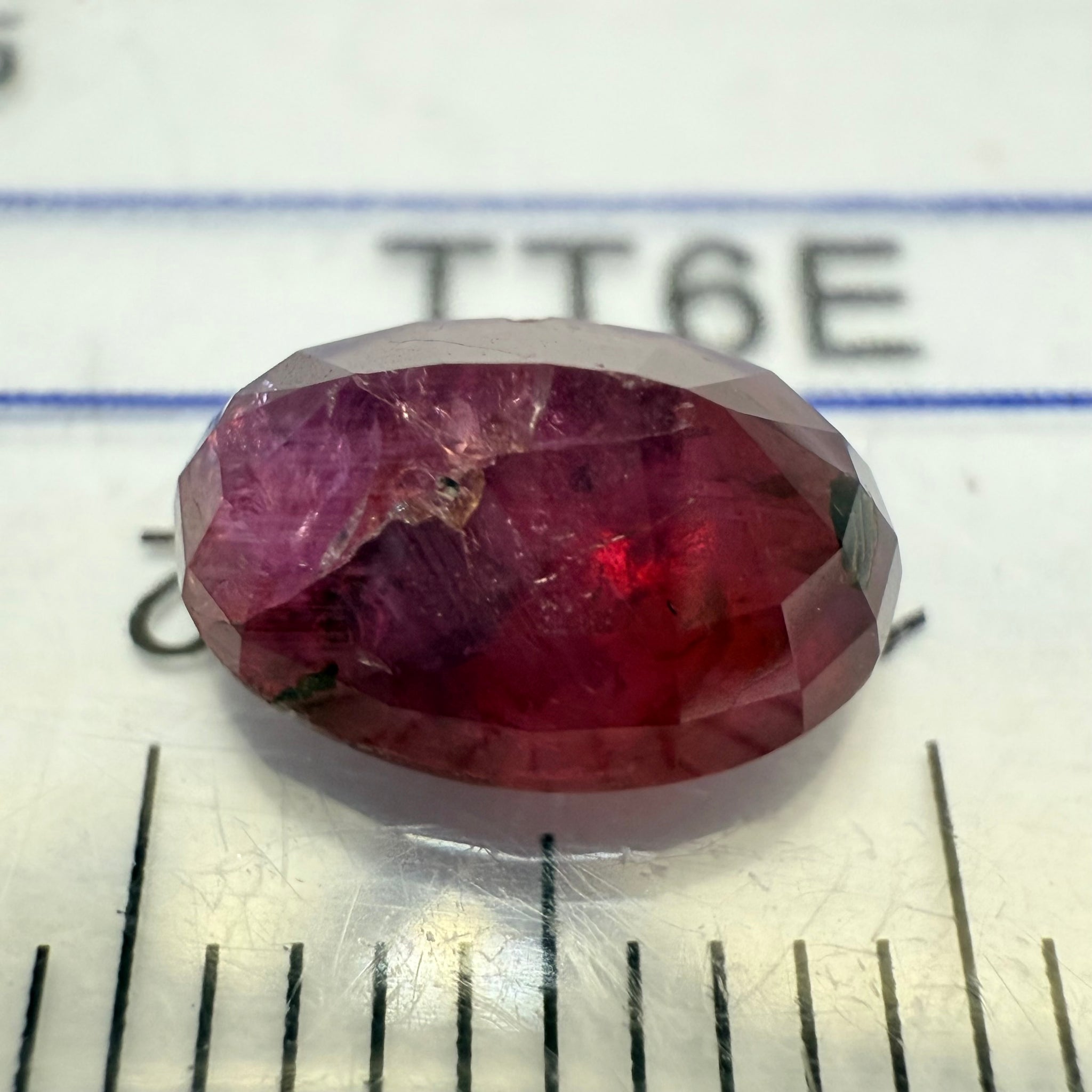 Sapphire 2.38ct, Winza, Tanzania, Untreated Unheated. Native cut, see pictures