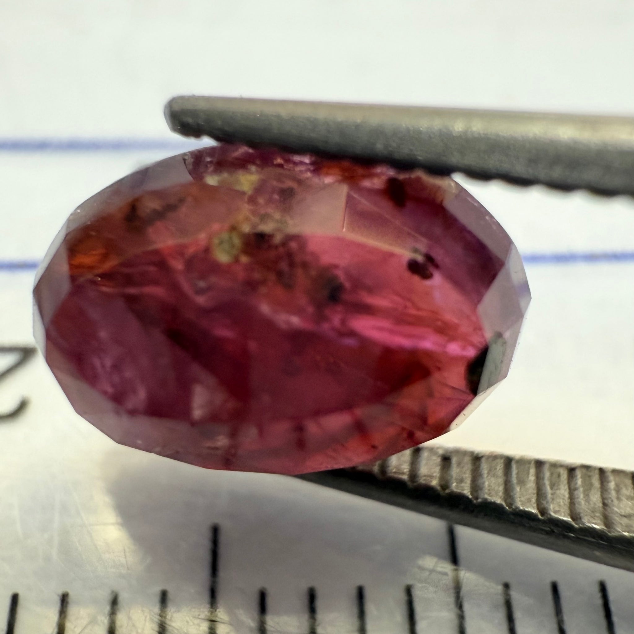 Sapphire 2.38ct, Winza, Tanzania, Untreated Unheated. Native cut, see pictures