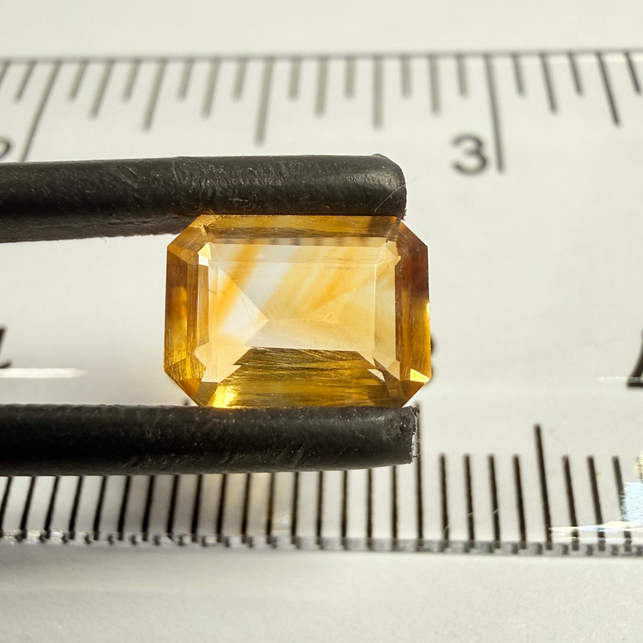 Citrine, 1.53ct, Zambia, Untreated Unheated, native cut